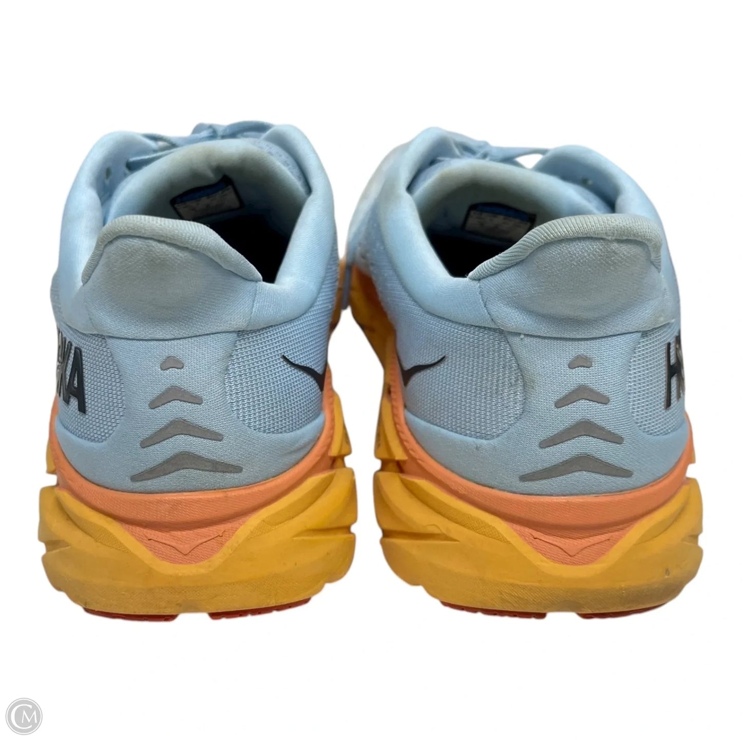 Shoes Athletic By Hoka In Blue & Orange, Size: 9.5