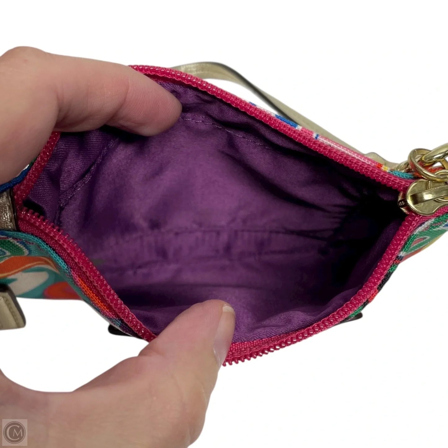 Wristlet Designer By Coach, Size: Small