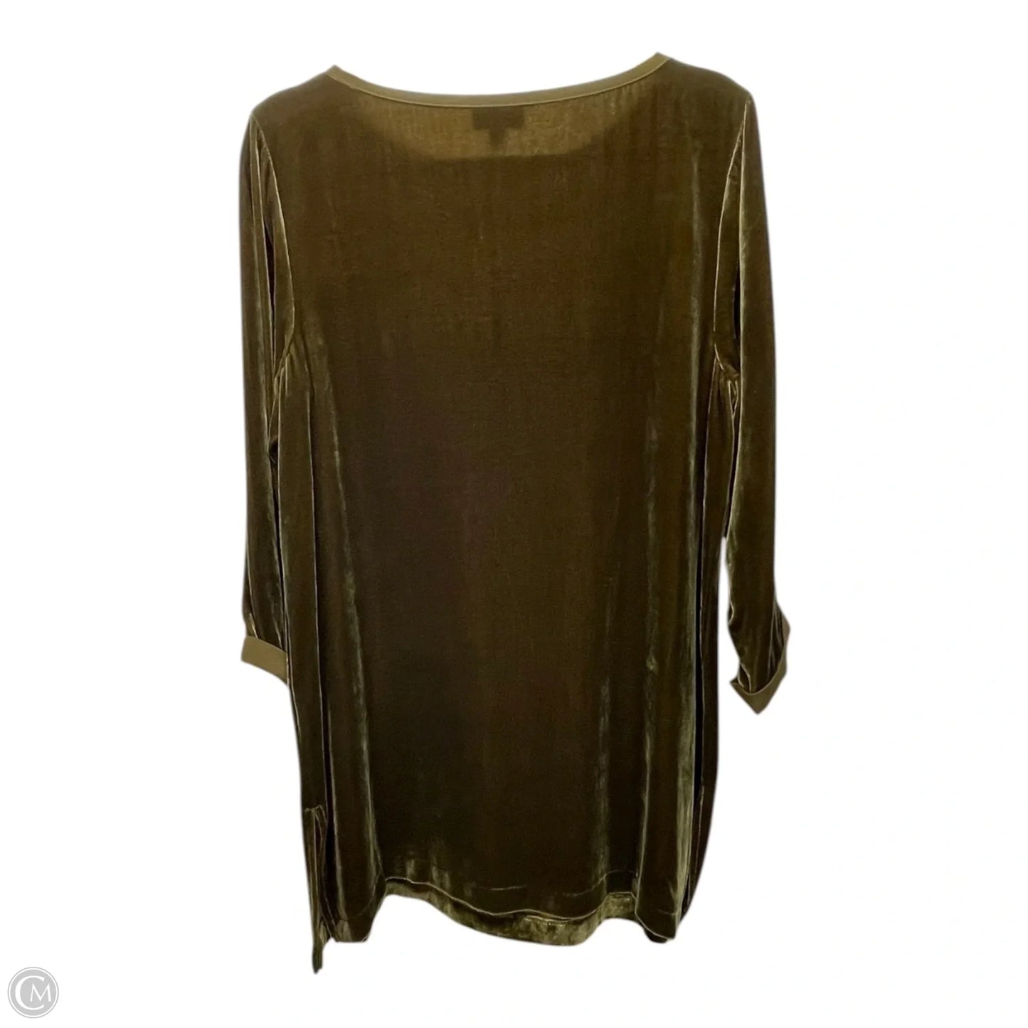 Tunic Long Sleeve By J. Jill In Green, Size: M