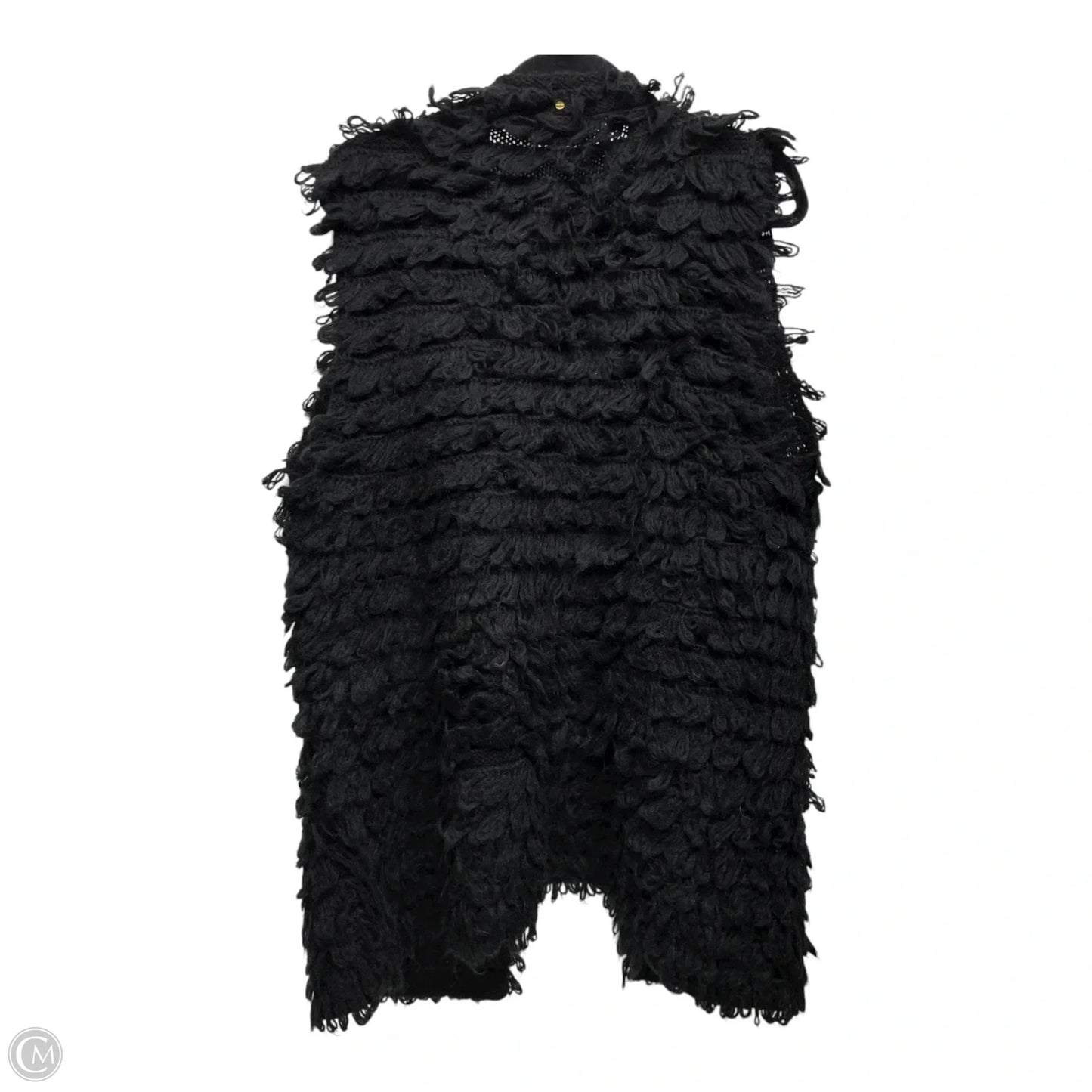 Vest Sweater By Anthropologie In Black, Size: S