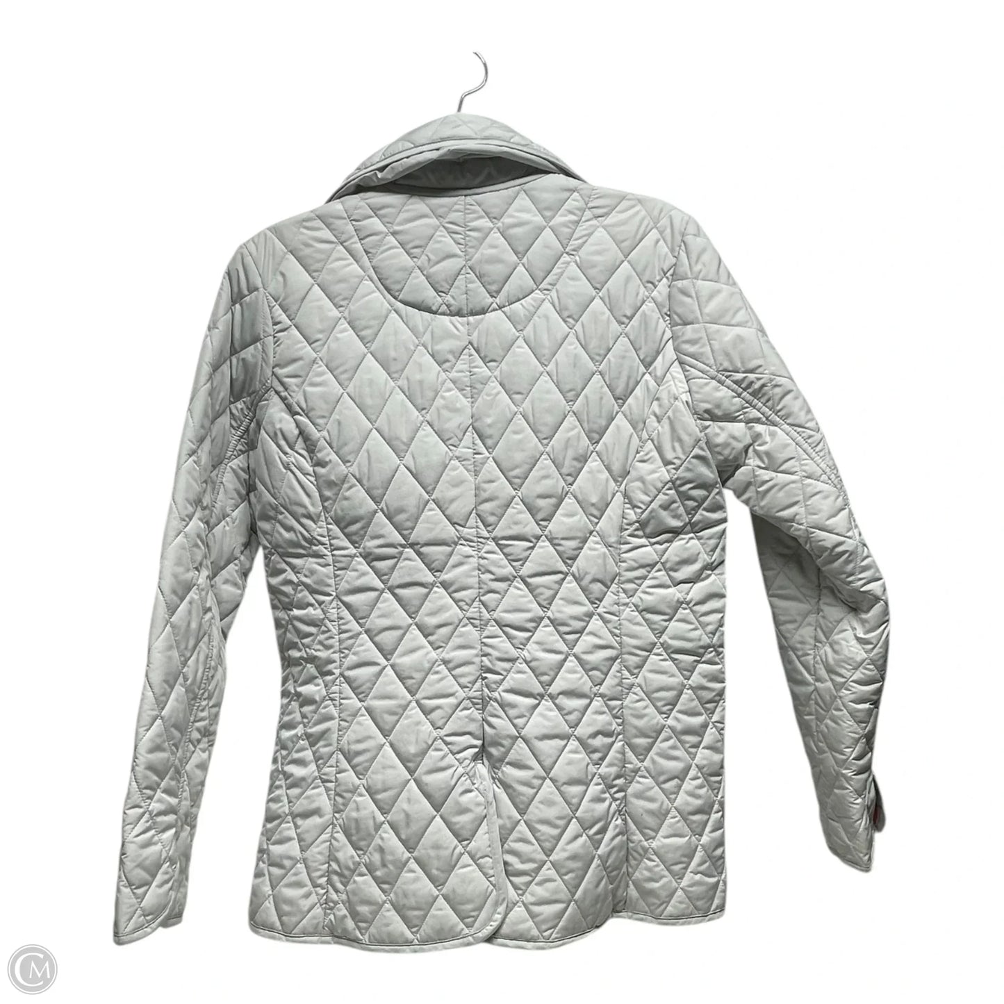 Jacket Puffer & Quilted By Lands End In Grey, Size: S