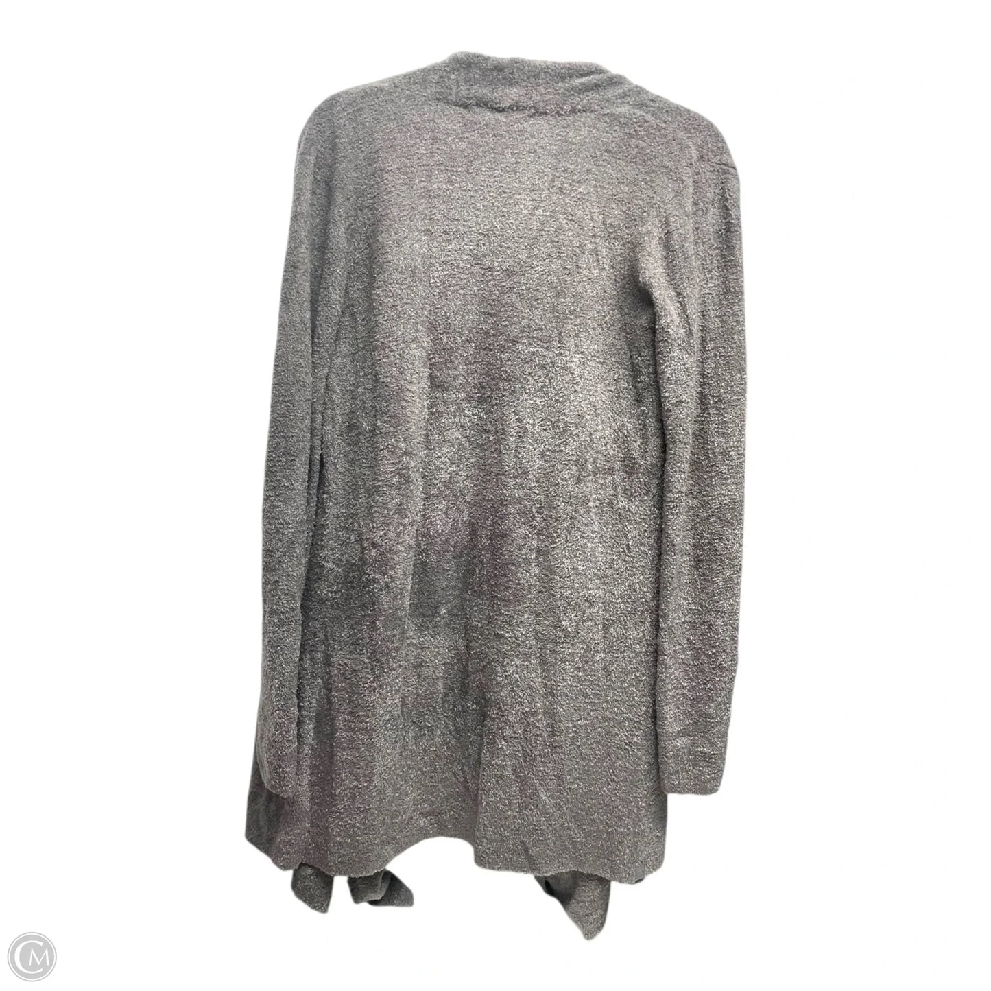 Sweater Cardigan By Barefoot Dreams In Grey, Size: M