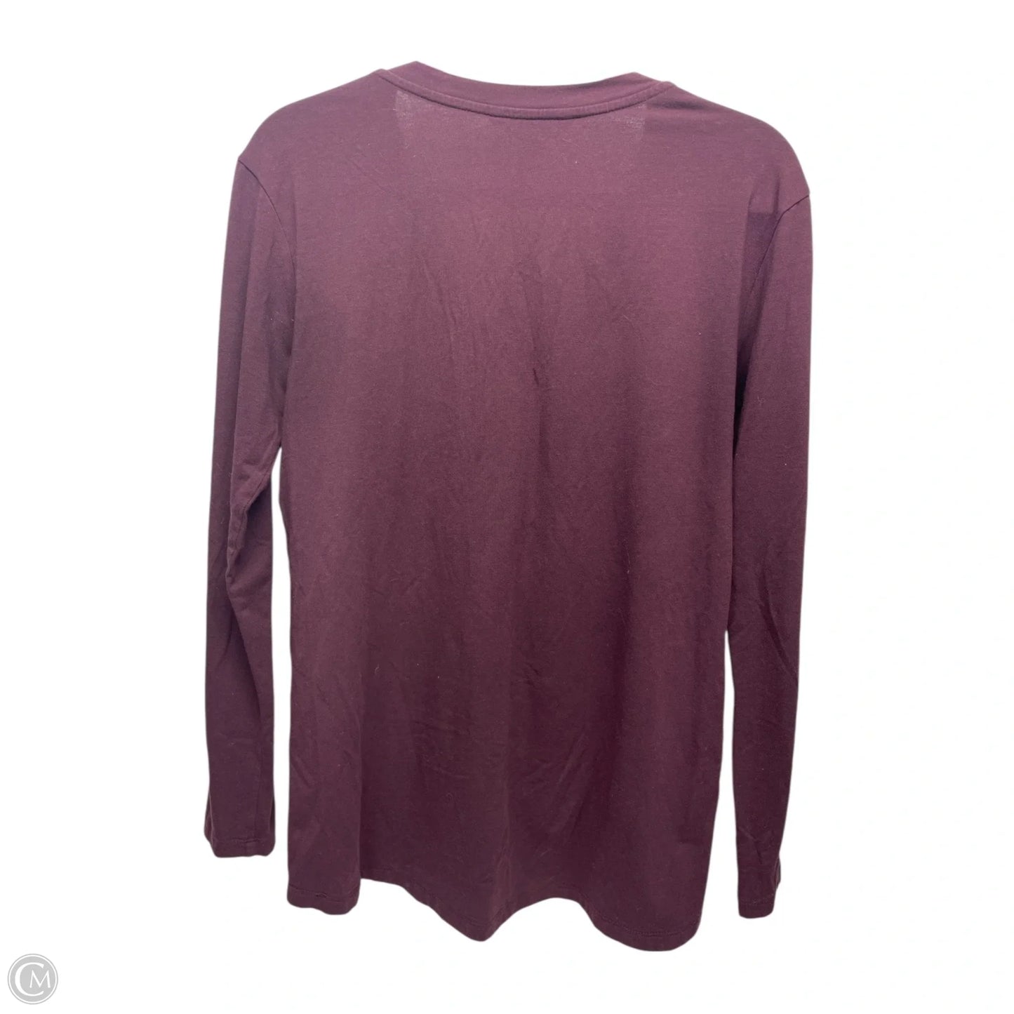 Athletic Top Long Sleeve Crewneck By Athleta In Purple, Size: Sp
