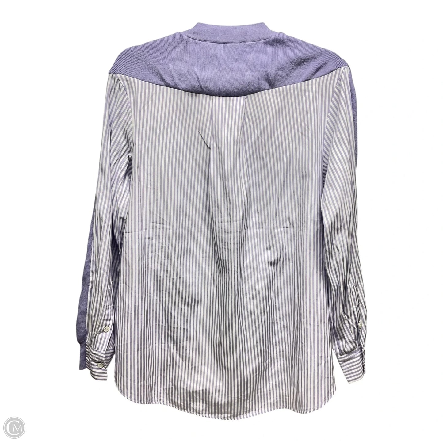Cardigan By English Factory In Striped Pattern, Size: S