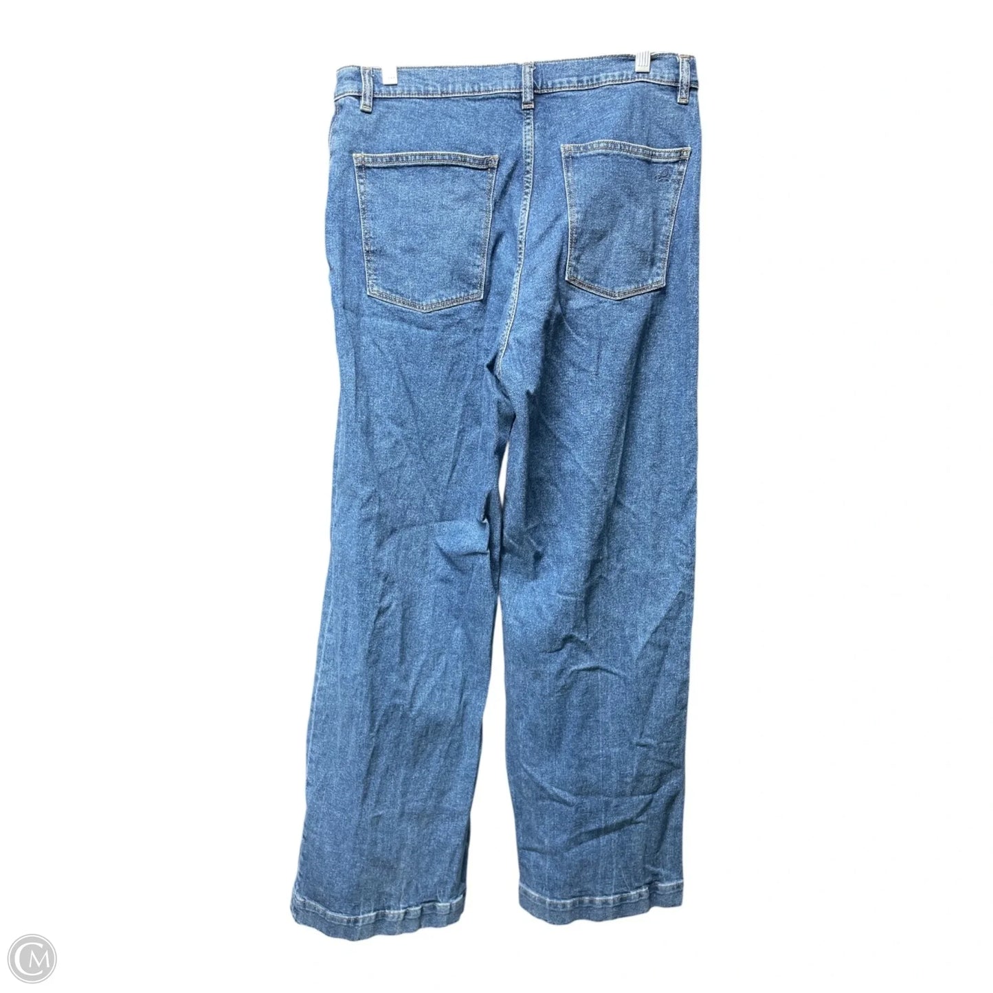 Jeans Wide Leg By Dl1961 In Blue Denim, Size: 12