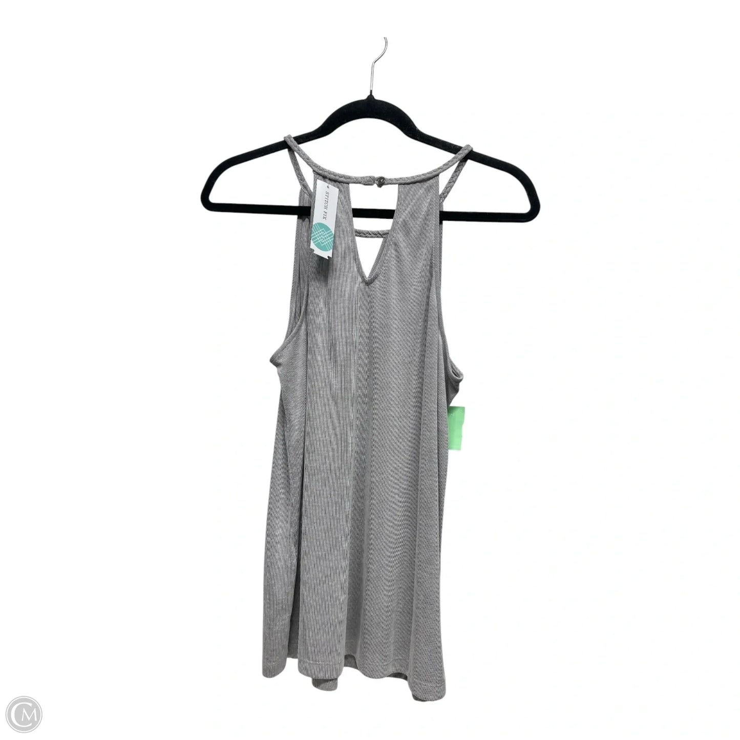 Top Sleeveless By Pixley In Grey, Size: S