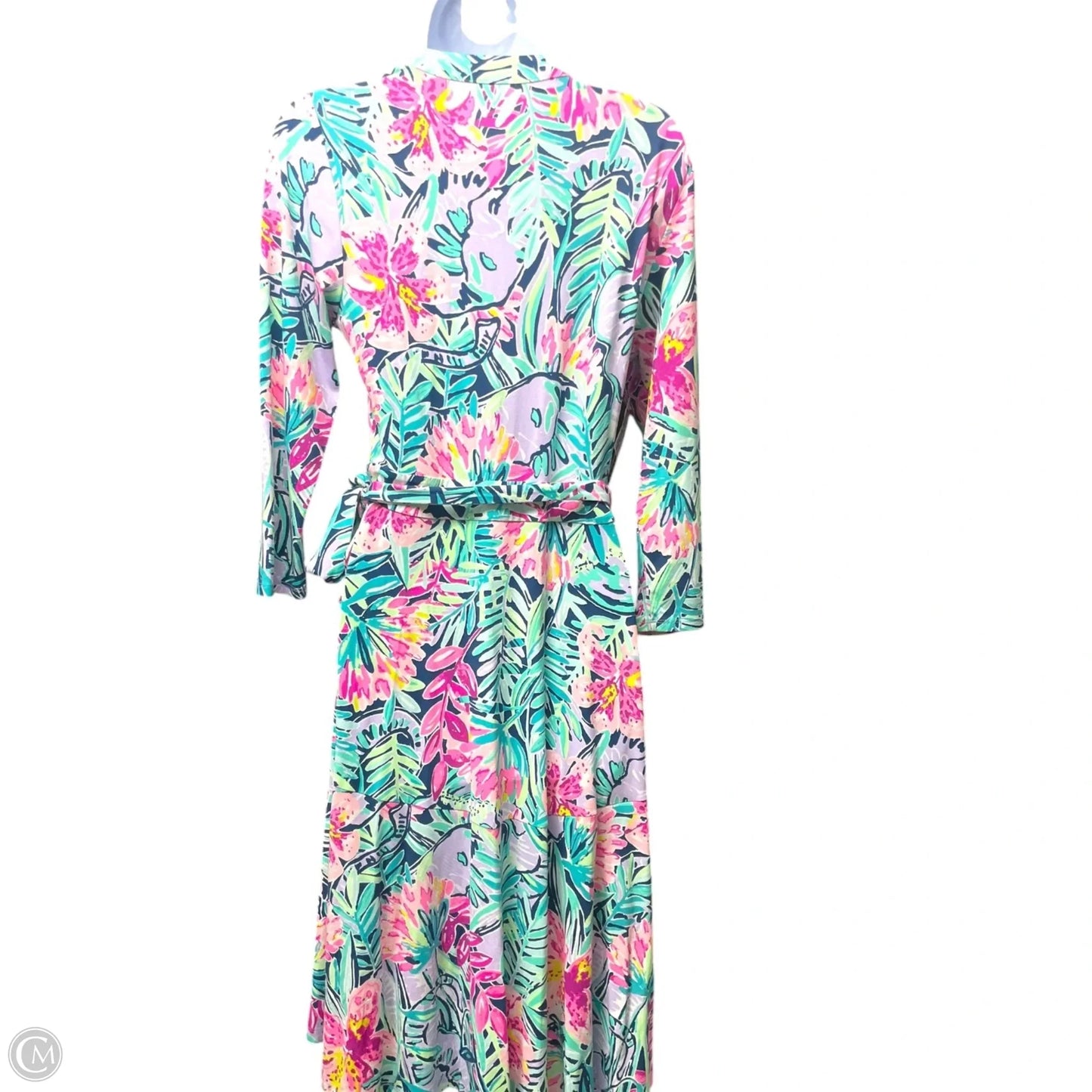 Dress Designer By Lilly Pulitzer In Floral Print, Size: M