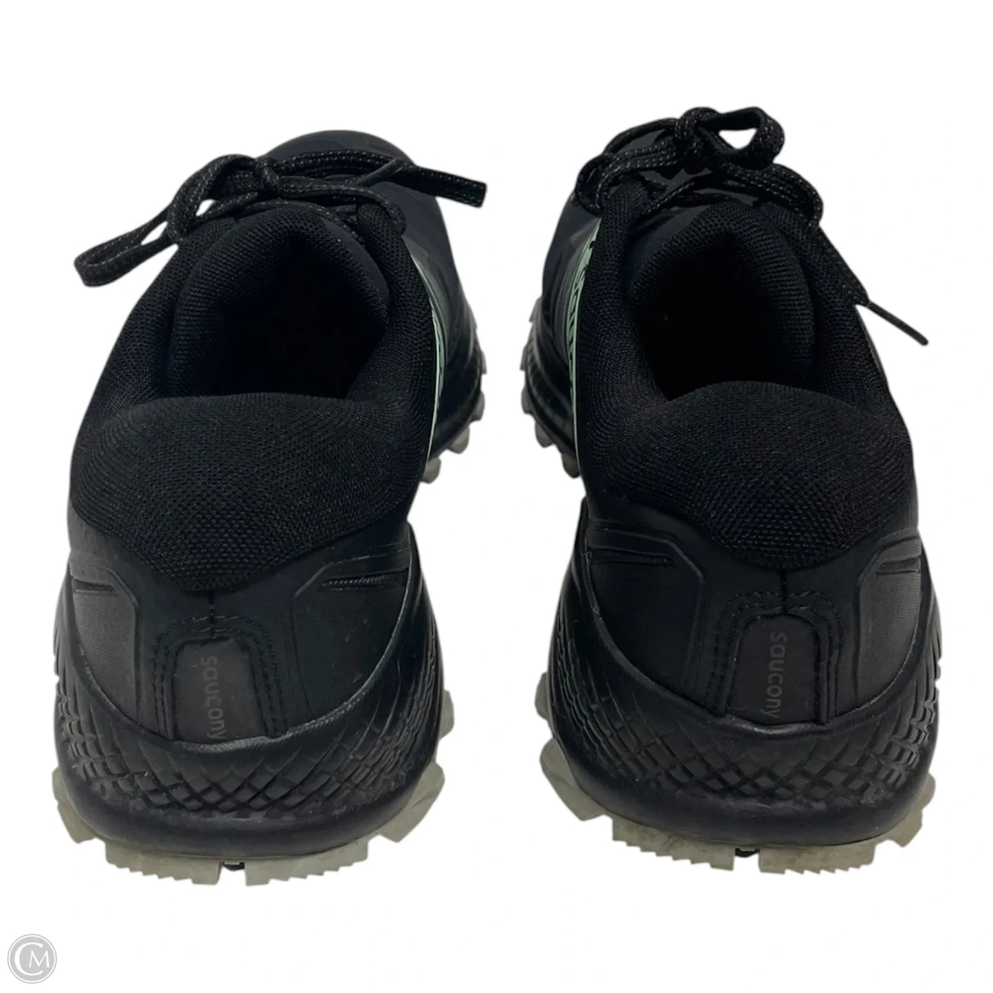 Shoes Athletic By Saucony In Black & Green, Size: 9