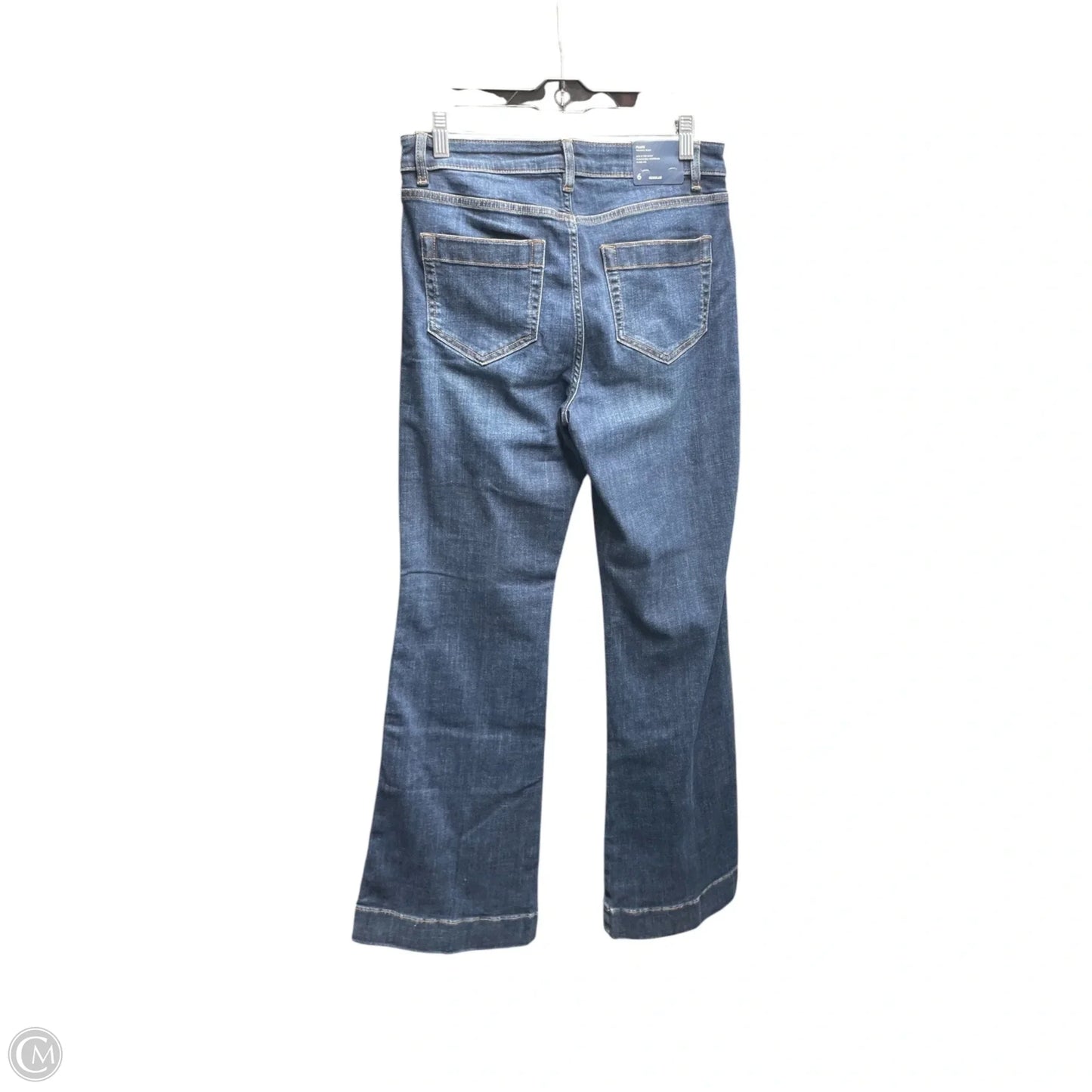 Jeans Flared By J. Jill In Blue Denim, Size: 6