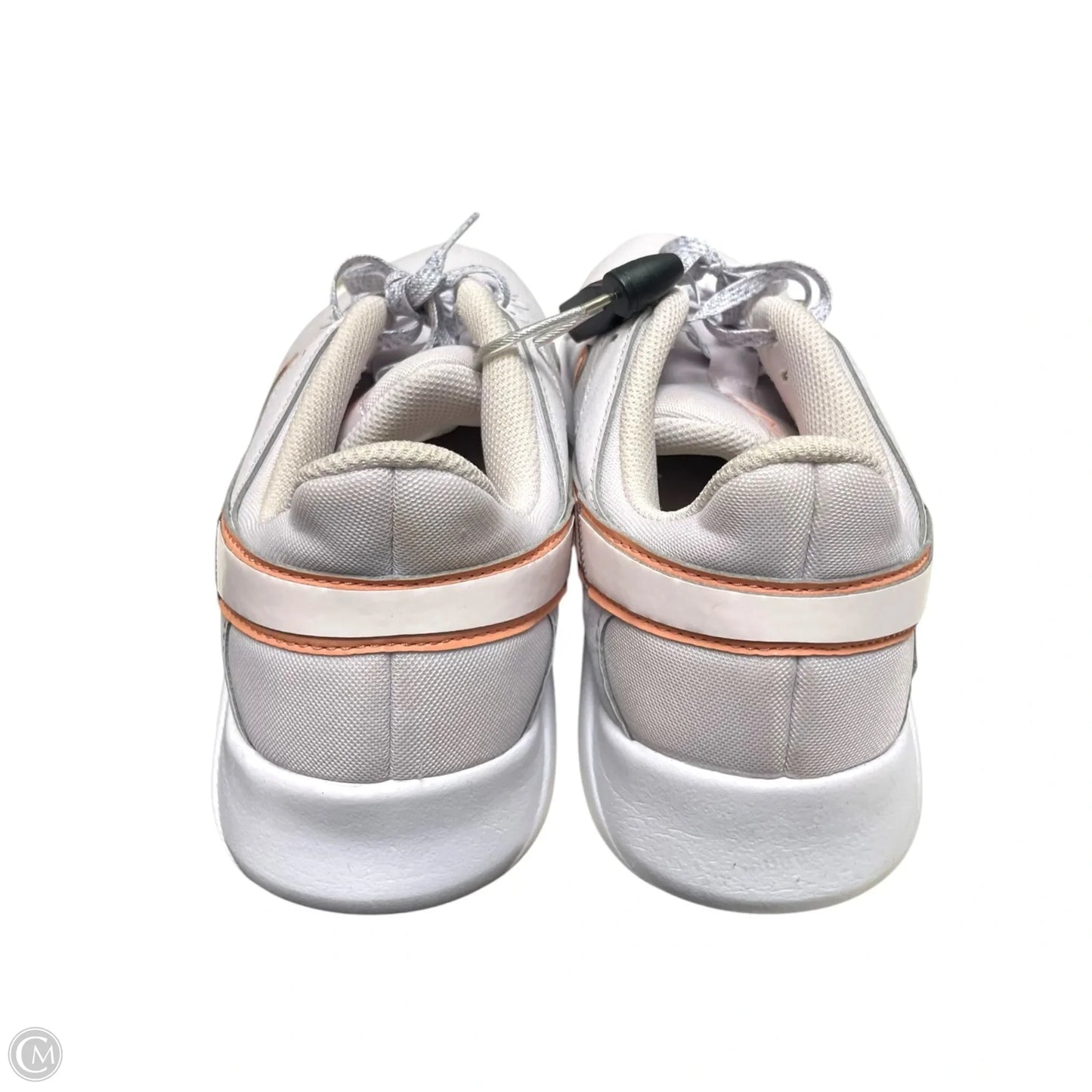 Shoes Athletic By Nike In Grey & Orange, Size: 10