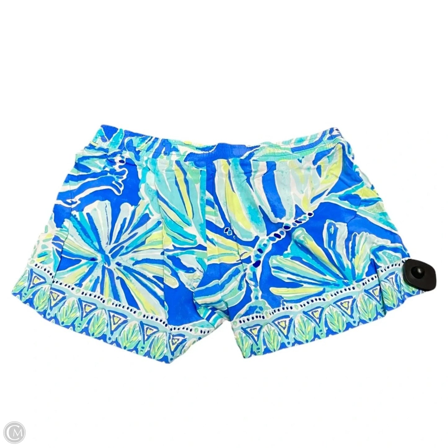 Shorts By Lilly Pulitzer In Blue & Yellow, Size: M
