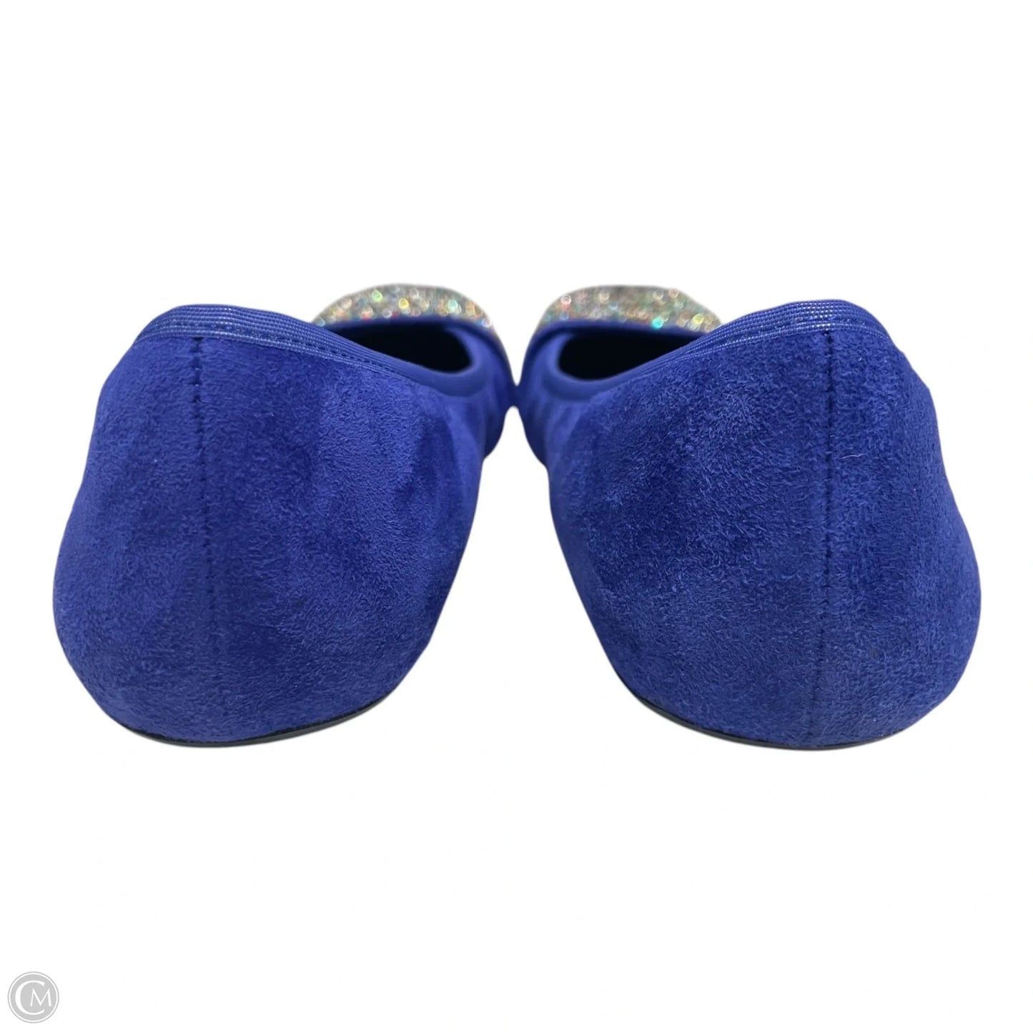 Shoes Flats By Vaneli In Blue, Size: 10