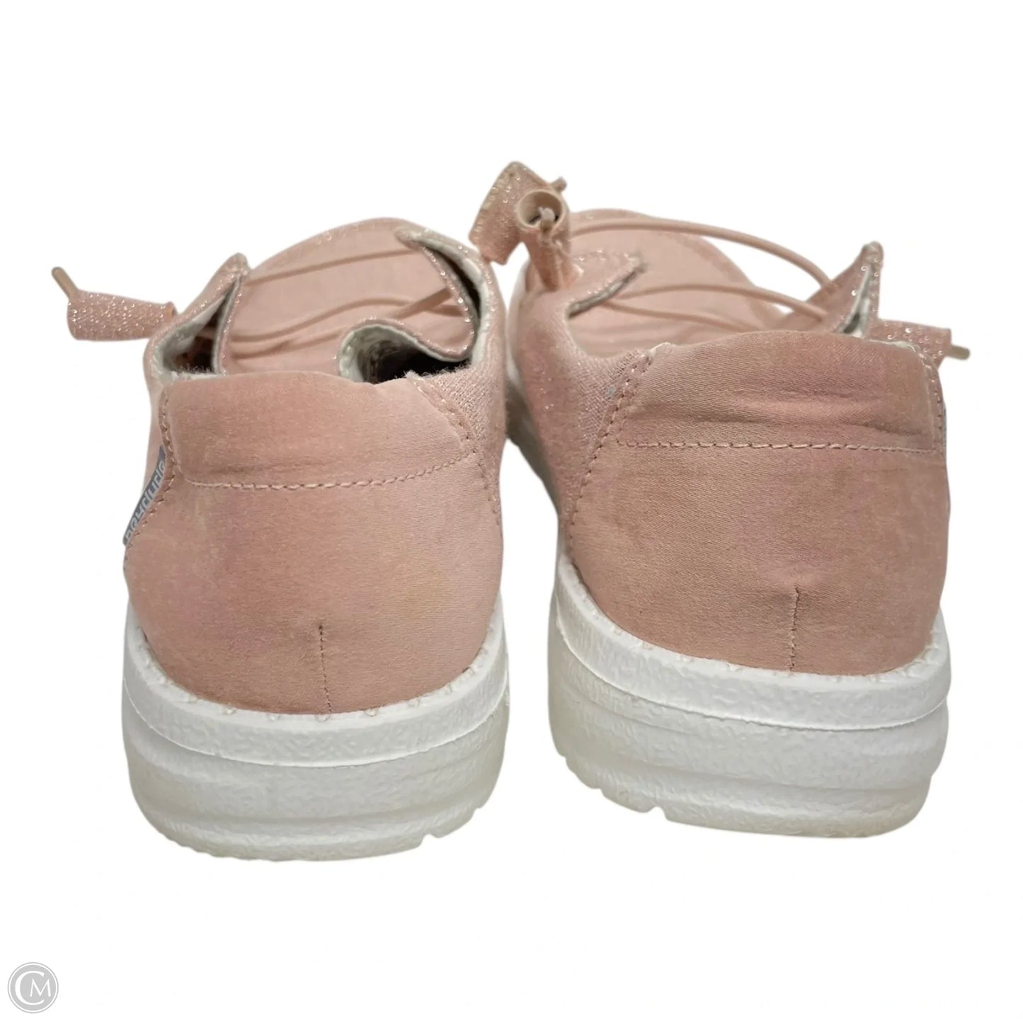 Shoes Flats By Hey Dude In Pink, Size: 7