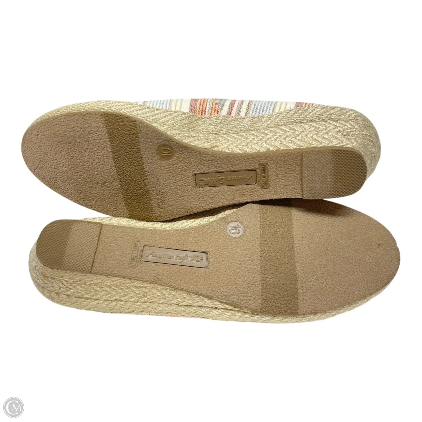 Shoes Heels Wedge By American Eagle In Multi-colored, Size: 10