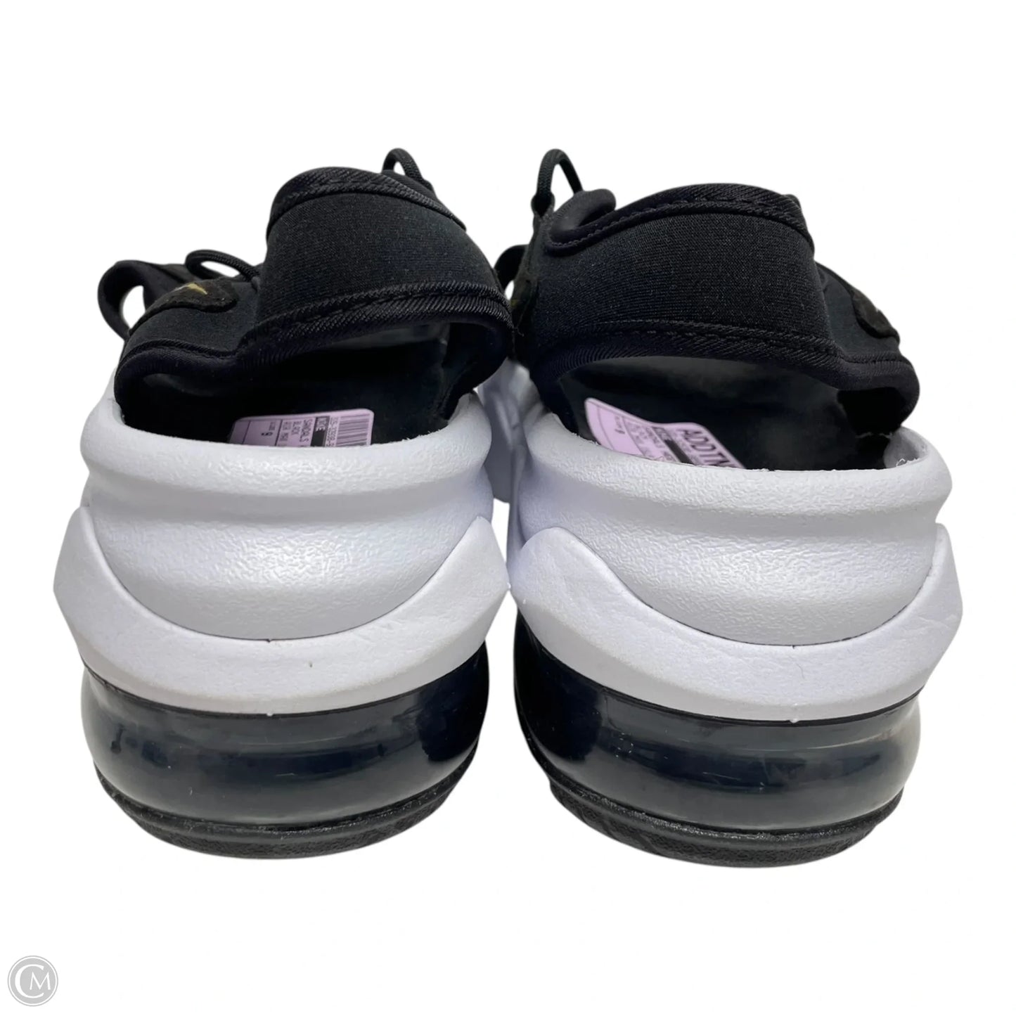 Sandals Heels Platform By Nike In Black, Size: 9