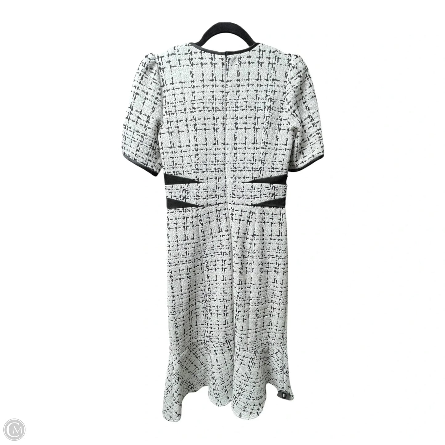 Dress Designer By Karl Lagerfeld In Black & White, Size: 2