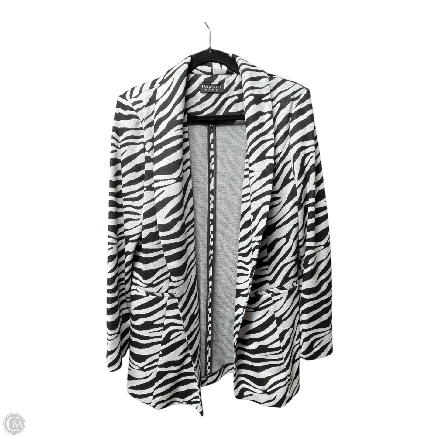 Blazer By Bagatelle In Blue & White, Size: L