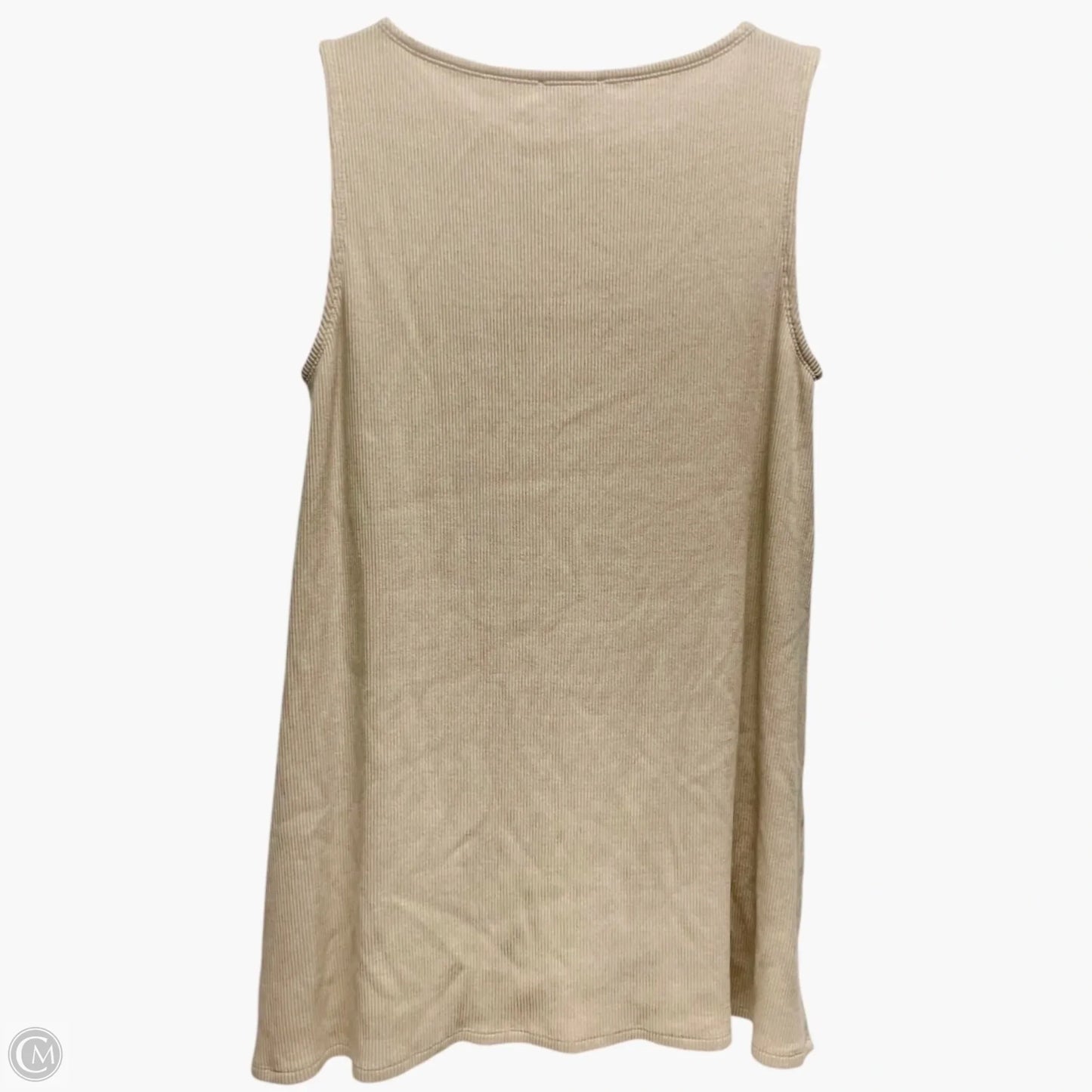 Tunic Sleeveless By Eileen Fisher In Beige, Size: Sp