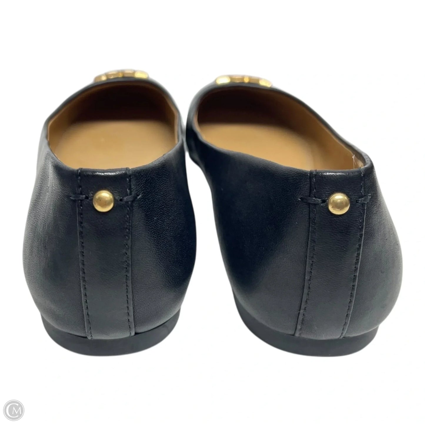 Shoes Designer By Tory Burch In Black & Tan, Size: 6.5