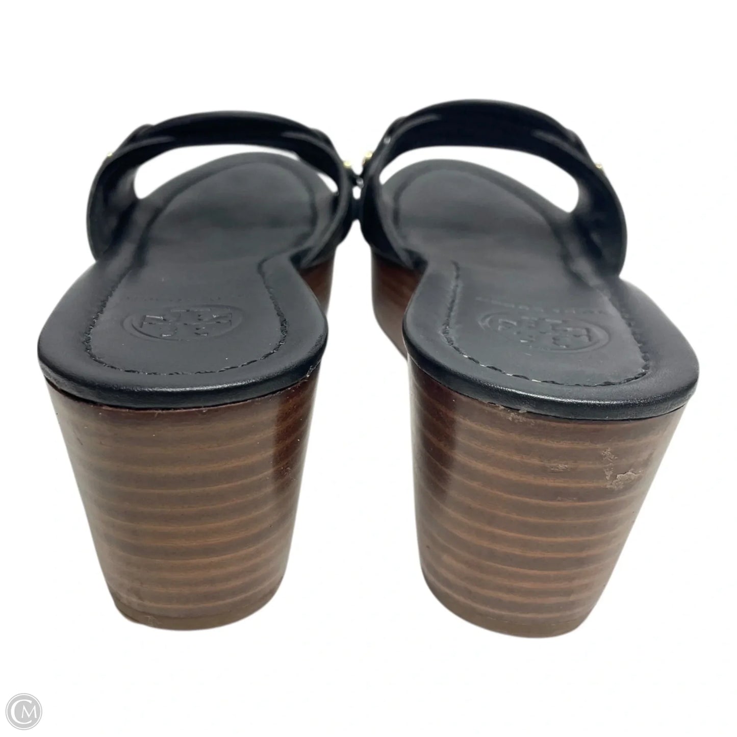 Sandals Designer By Tory Burch In Black, Size: 6.5