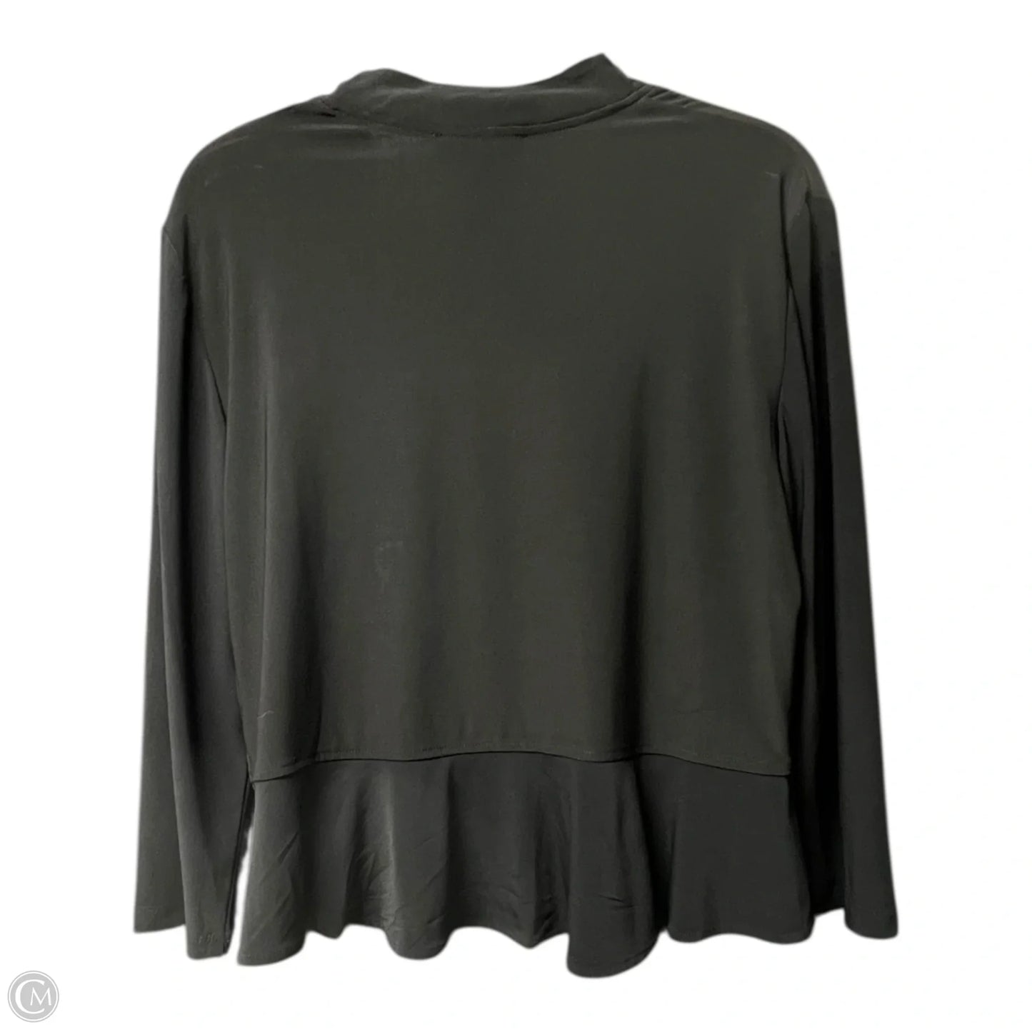 Cardigan By R And M Richards In Black, Size: L