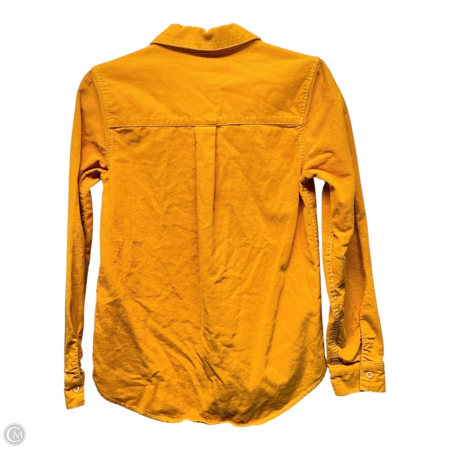 Top Long Sleeve By EMPYRE In Yellow, Size: Xs