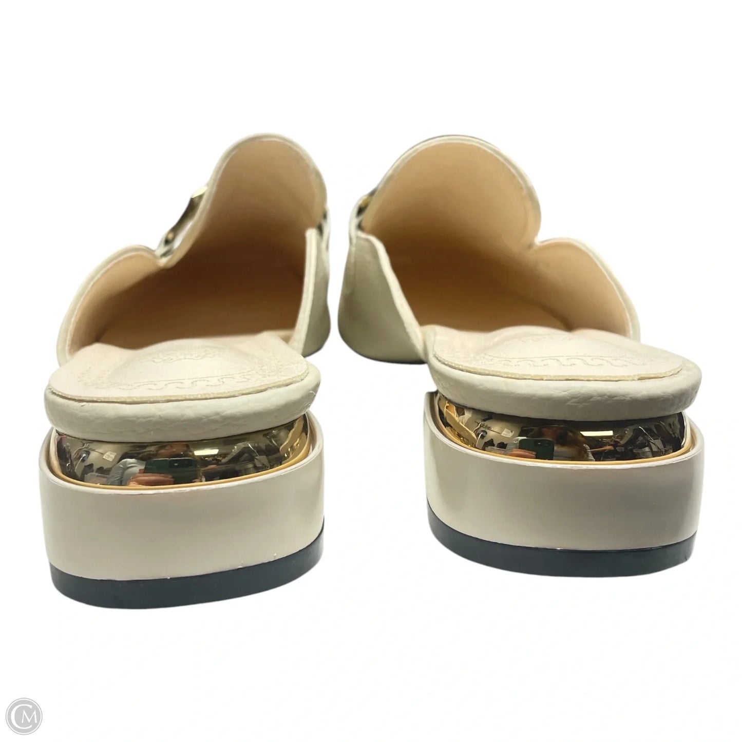 Shoes Flats By Clothes Mentor In White, Size: 9.5