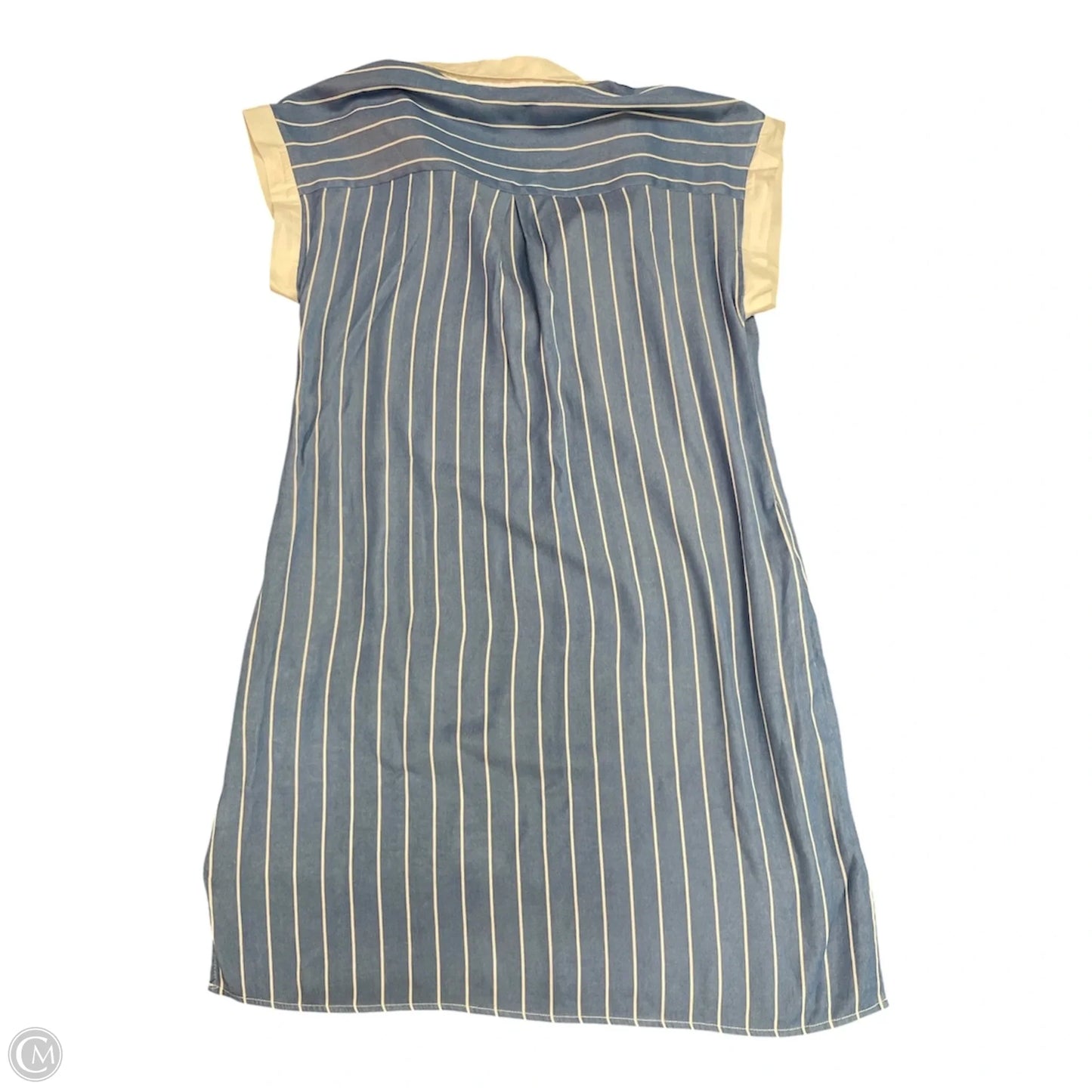 Dress Casual Short By Ellison In Blue & White, Size: M