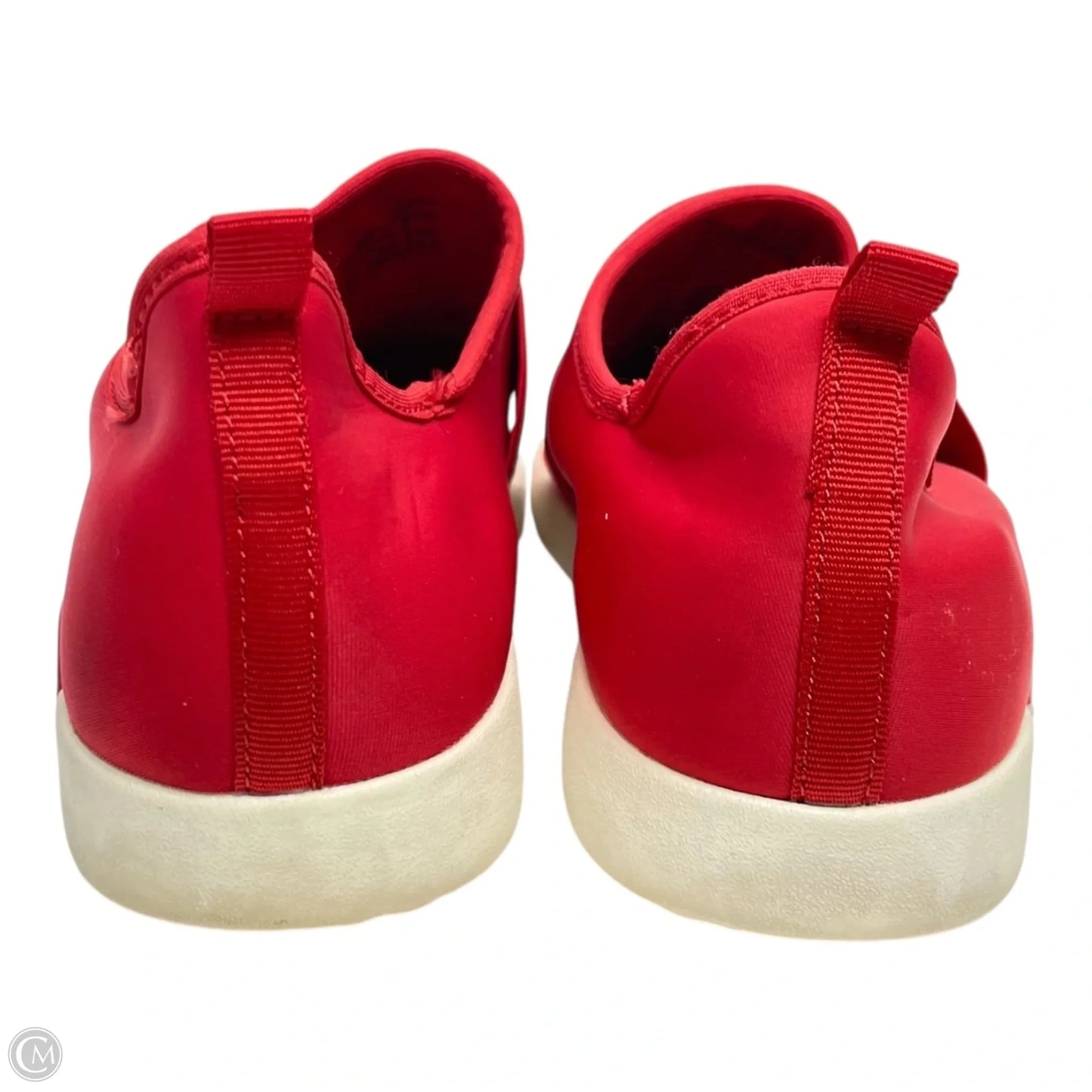 Shoes Flats By Aldo In Red & White, Size: 8