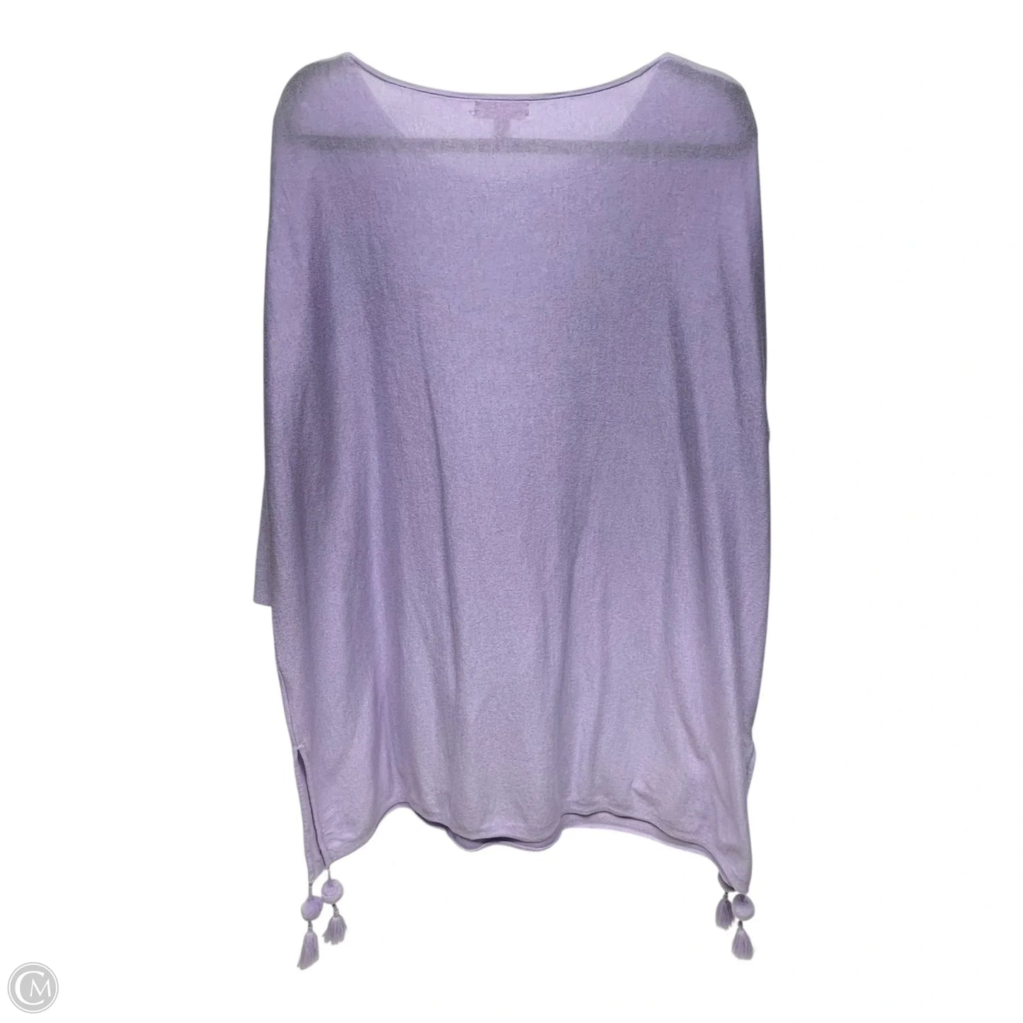 Top 3/4 Sleeve Designer By Lilly Pulitzer In Purple, Size: M