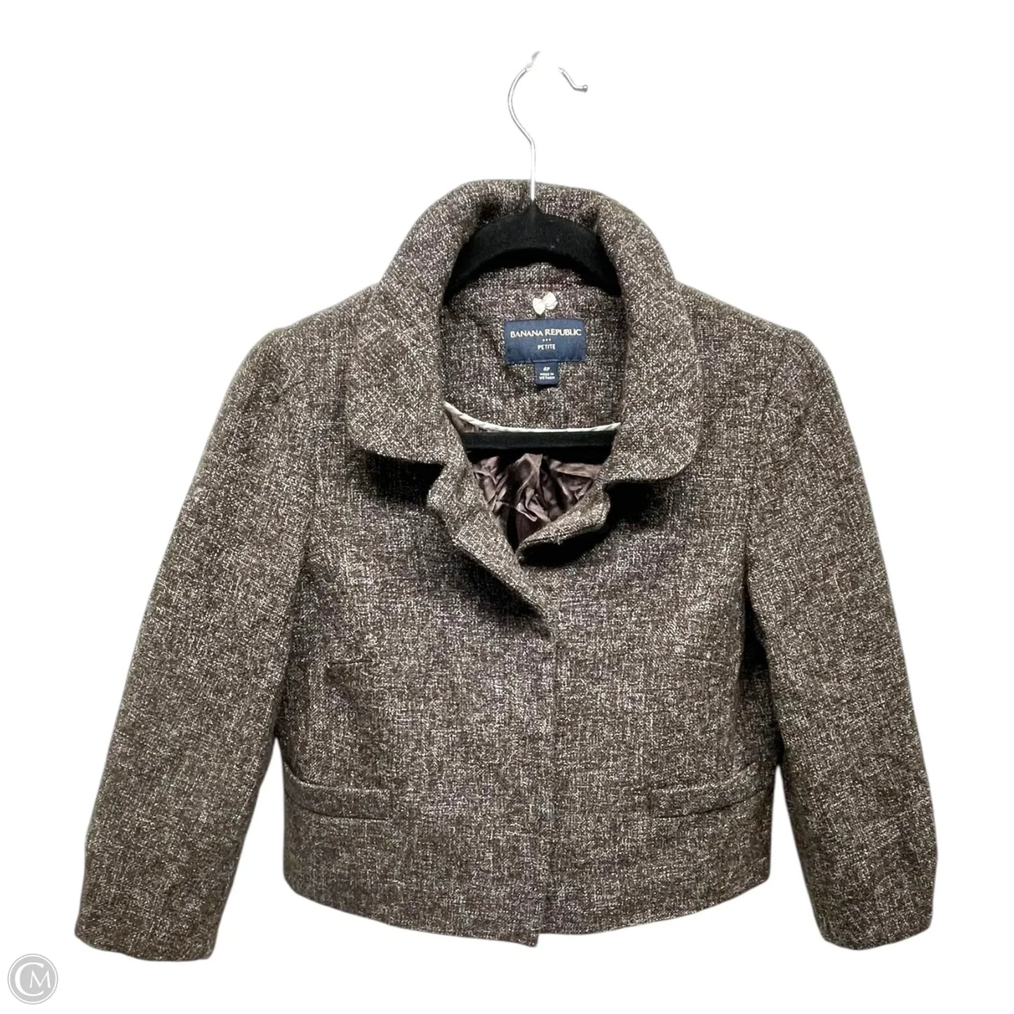 Blazer By Banana Republic In Brown, Size: 4p