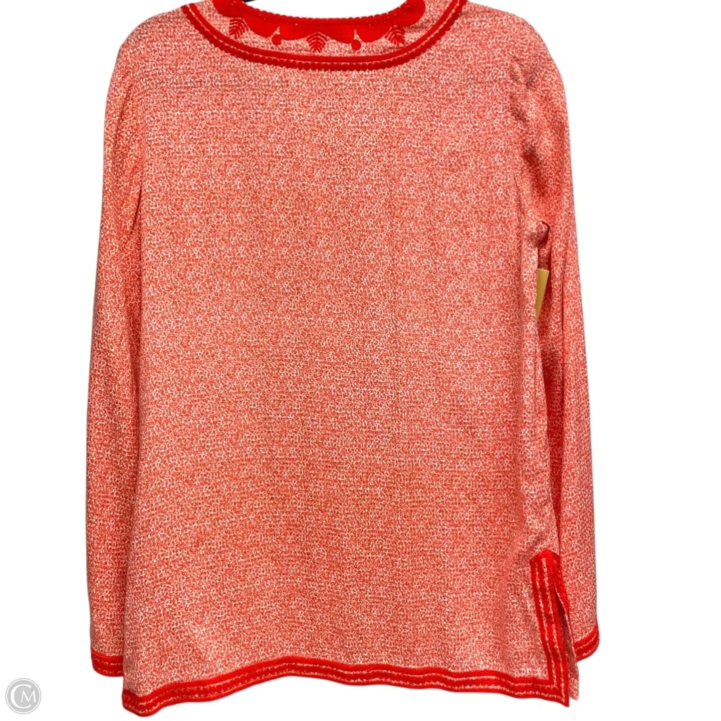 Top Long Sleeve Designer By Tory Burch In Red, Size: M