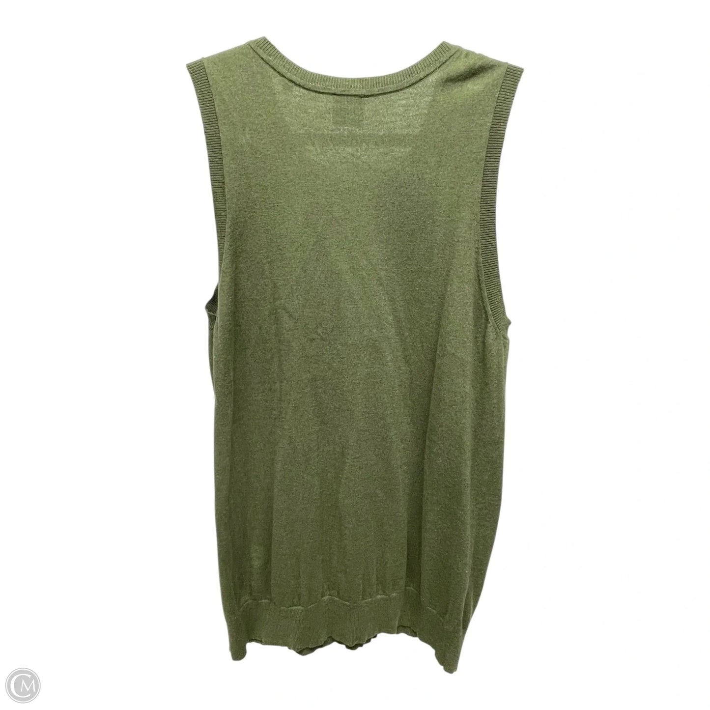 Sweater Short Sleeve By Cabi In Green