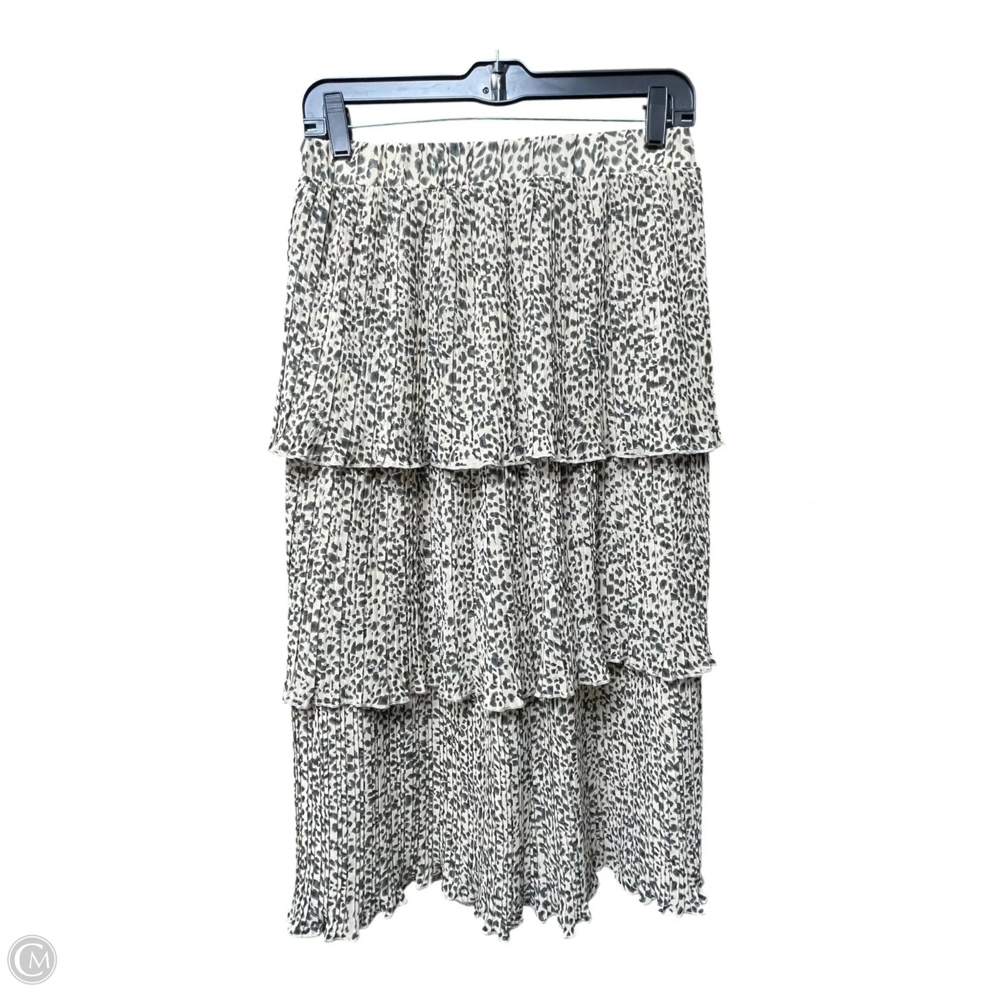 Skirt Midi By Entro In Animal Print, Size: M