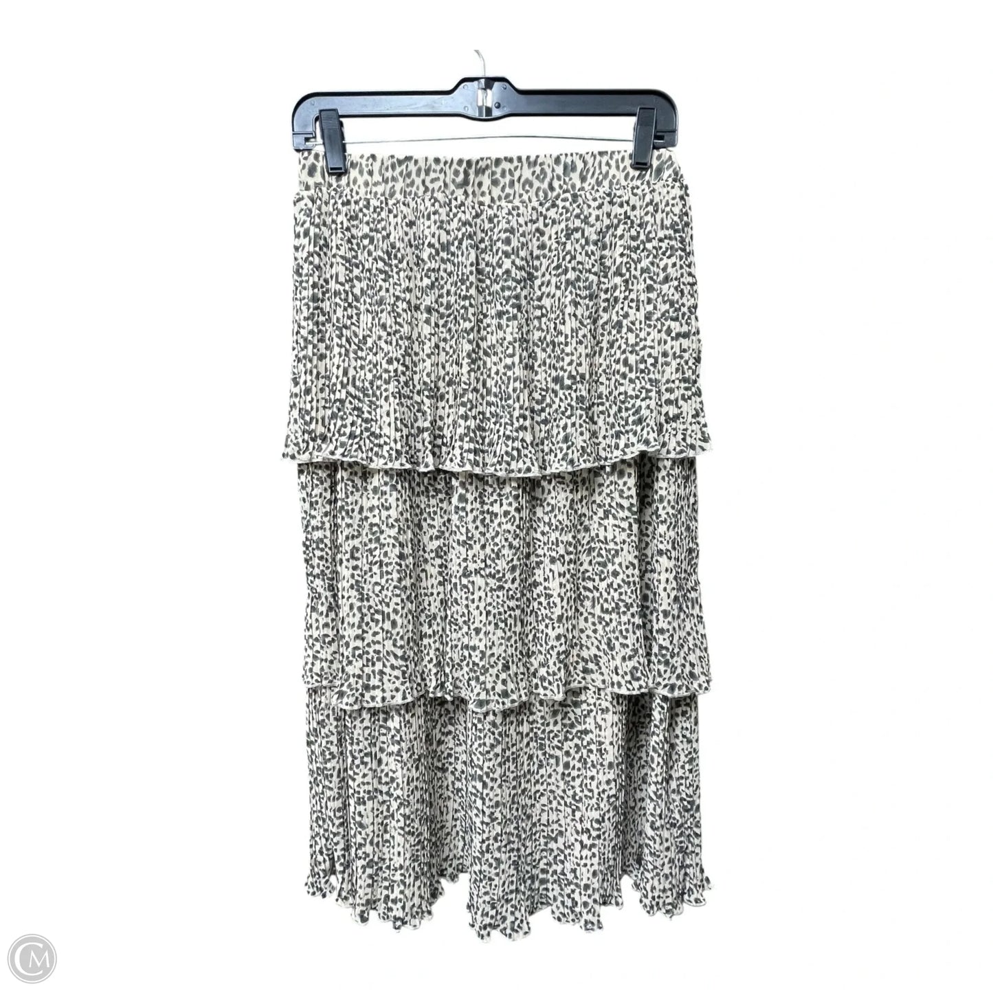 Skirt Midi By Entro In Animal Print, Size: M