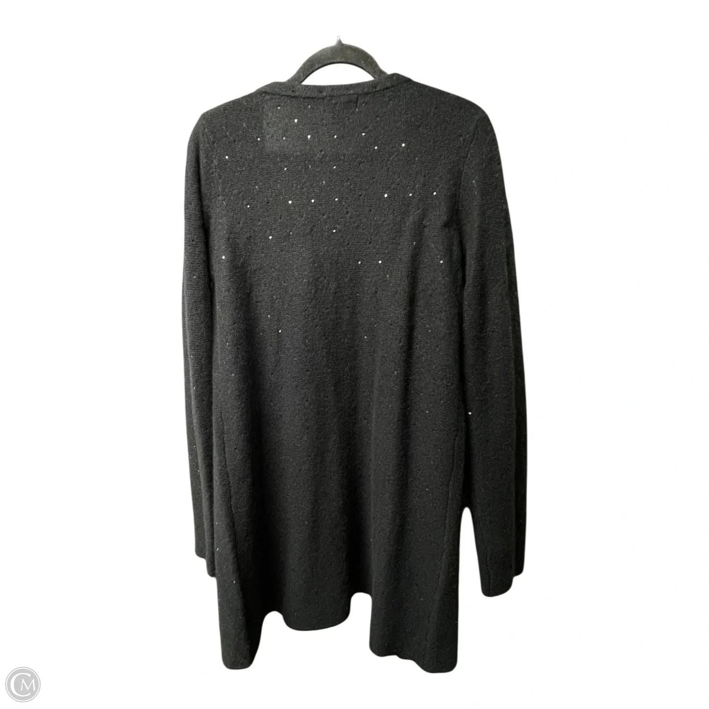 Cardigan Designer By Neiman Marcus In Black, Size: L