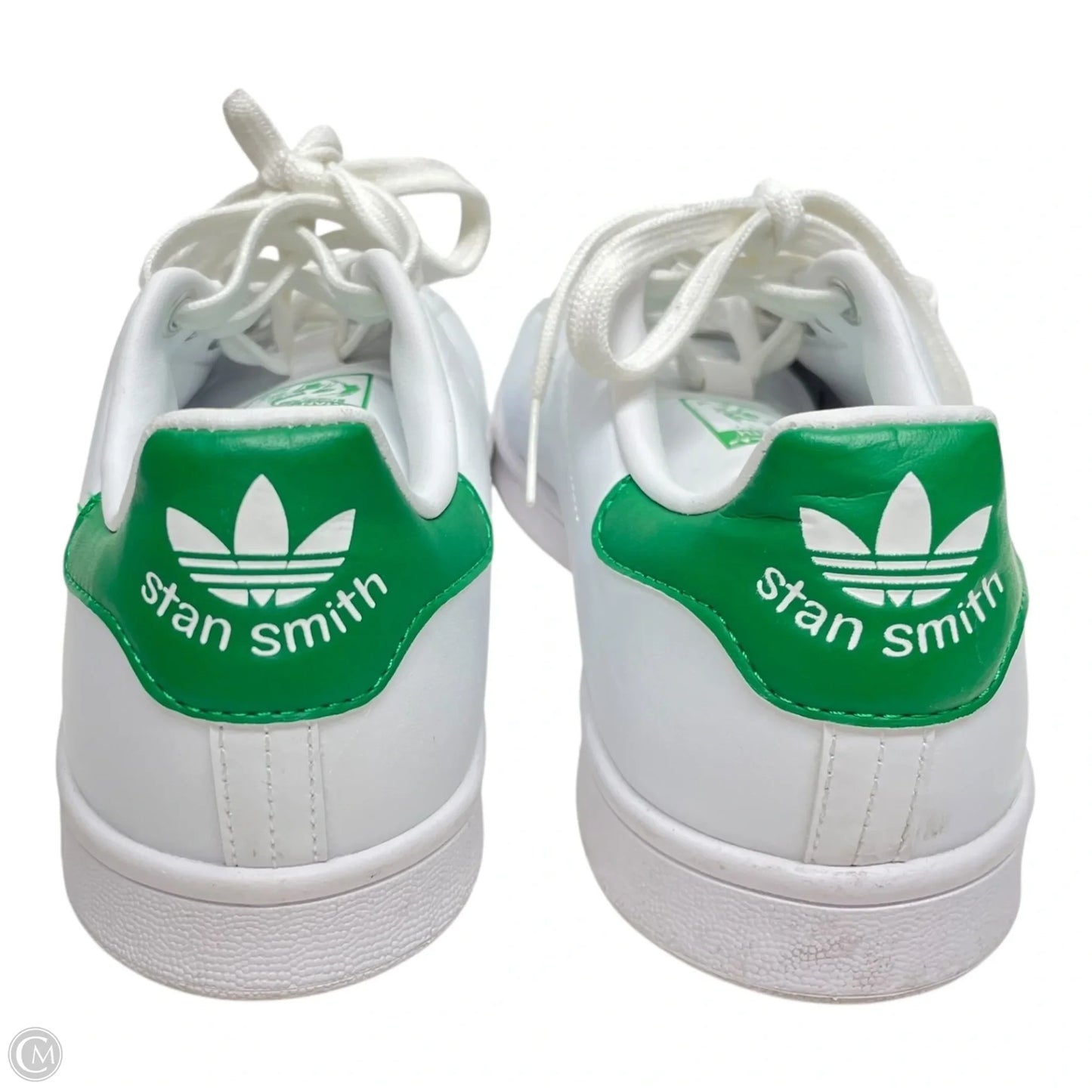 Shoes Sneakers By Adidas In Green & White, Size: 6.5