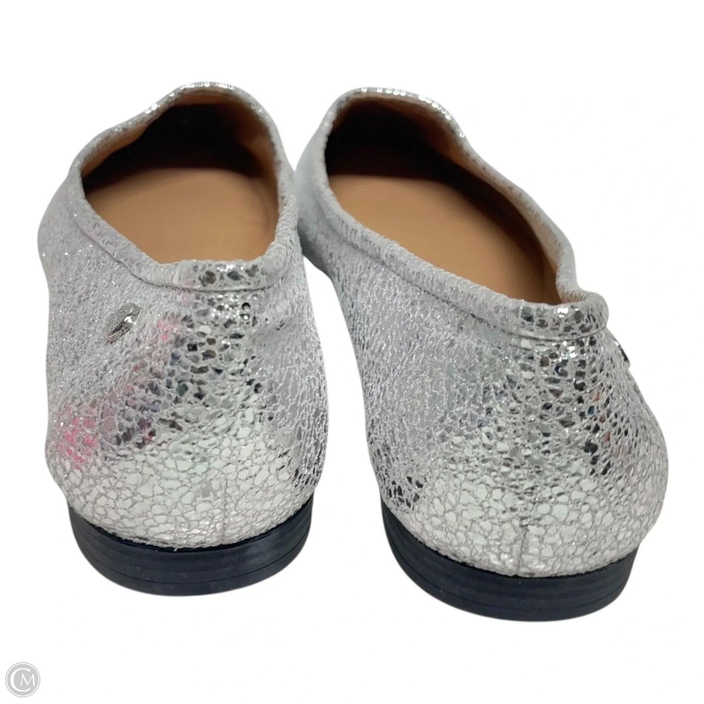 Shoes Flats By Vince Camuto In Silver, Size: 8.5