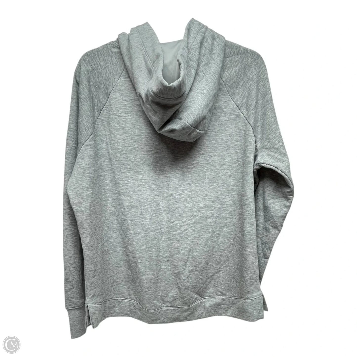 Sweatshirt Hoodie By Athletic Works In Grey, Size: L
