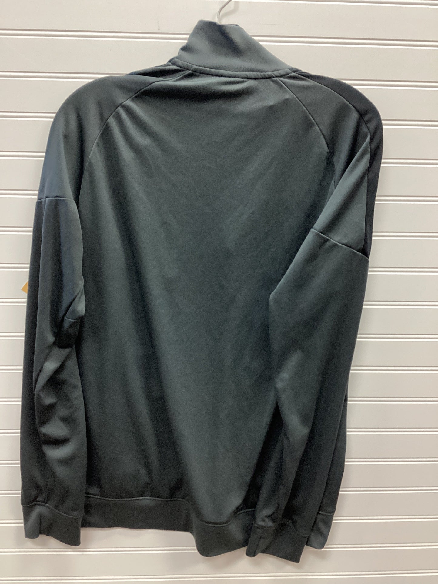 Athletic Jacket By Nike Apparel In Grey, Size:M