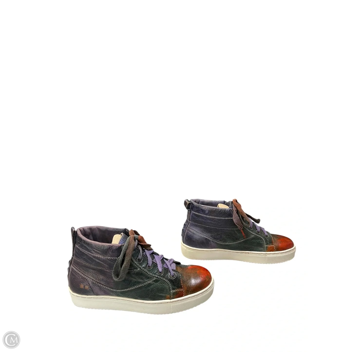 Shoes Sneakers By Bed Stu In Purple & Red, Size: 6