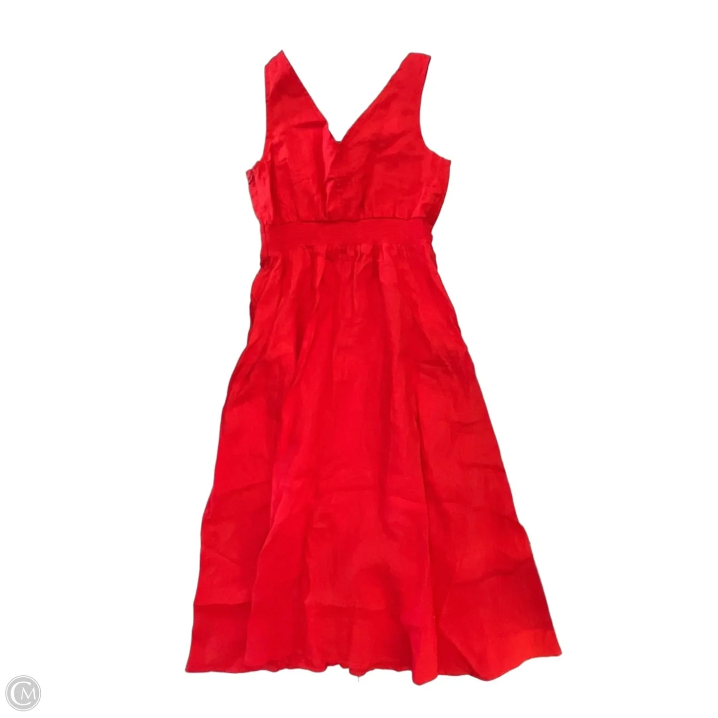 Dress Casual Midi By Cynthia Rowley In Red, Size: M
