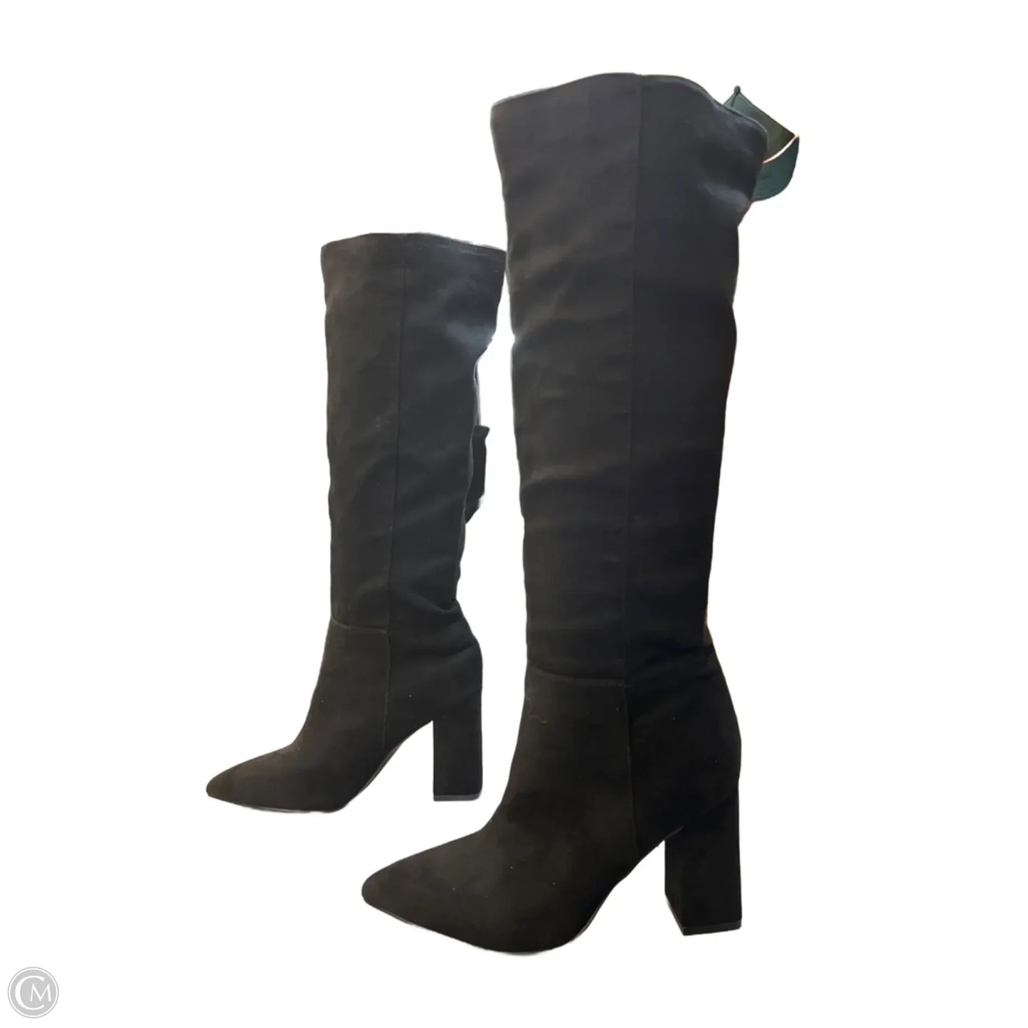 Boots Knee Heels By Madden Girl In Black, Size: 6