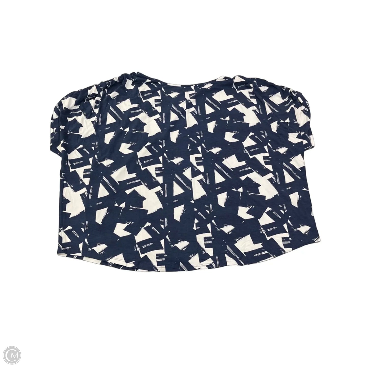 Top Short Sleeve By Universal Standard In Navy, Size: Xl