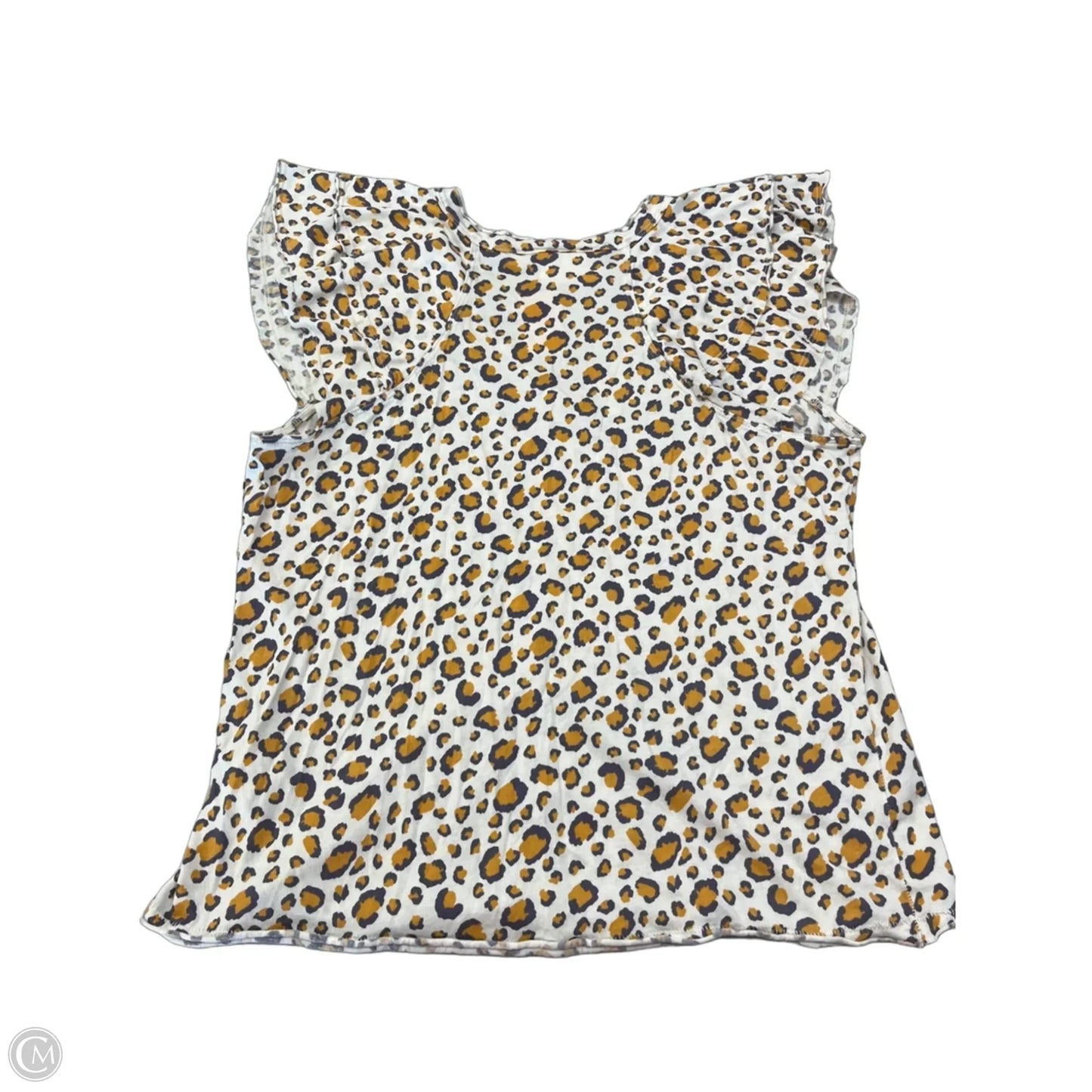 Top Sleeveless By Maeve In Animal Print, Size: M