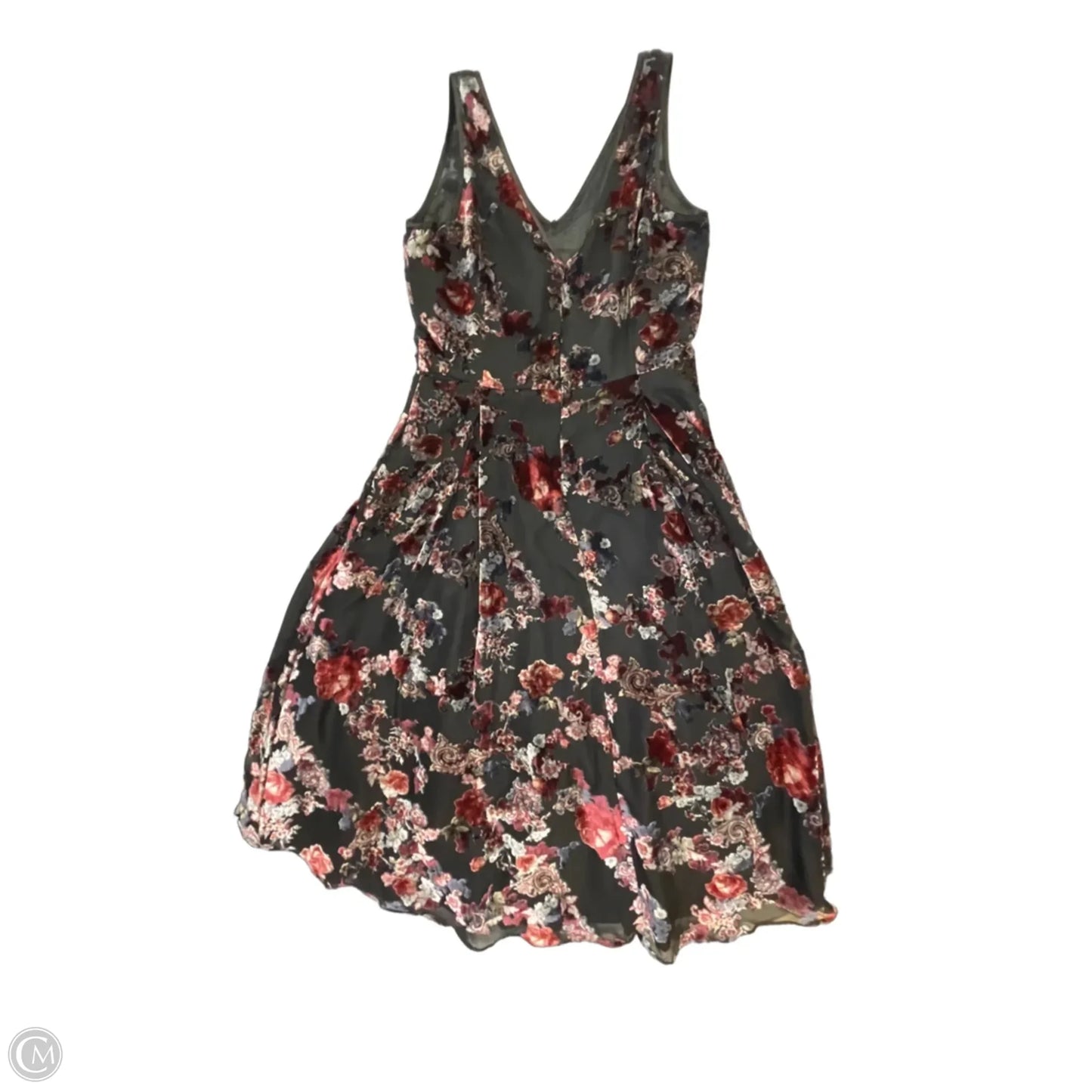 Dress Casual Short By White House Black Market In Floral Print, Size: Xs