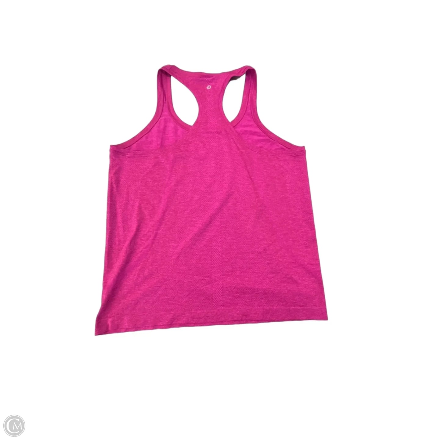 Athletic Tank Top By Lululemon In Pink, Size: Xl