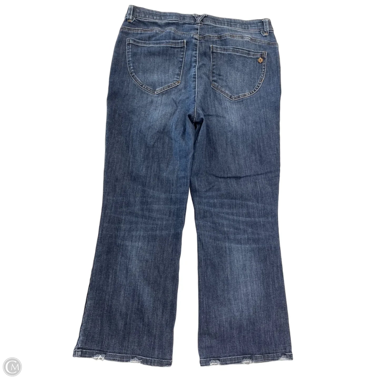 Jeans Boot Cut By Democracy In Blue Denim, Size: 14
