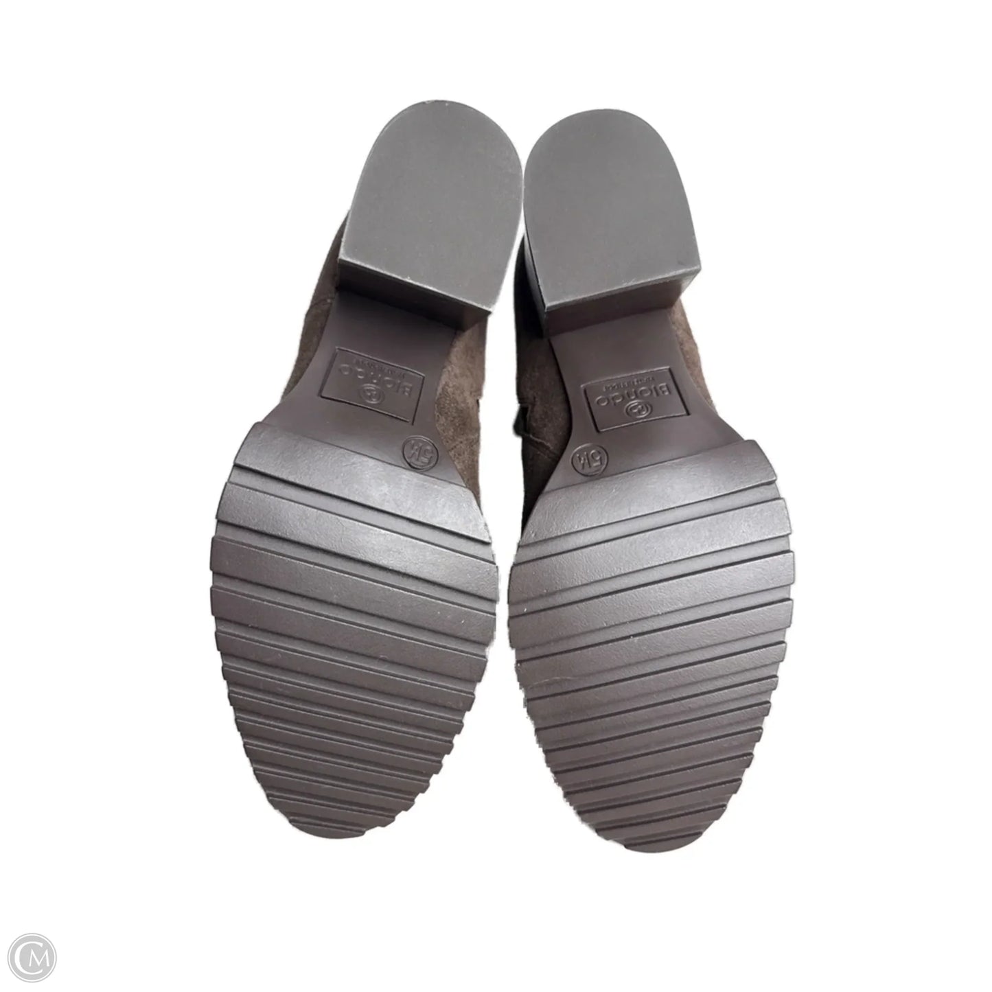 Boots Leather By Blondo In Brown, Size: 5