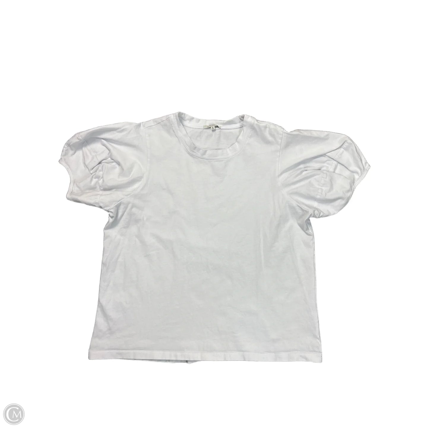 Top Short Sleeve Basic By Z Supply In White, Size: Xl